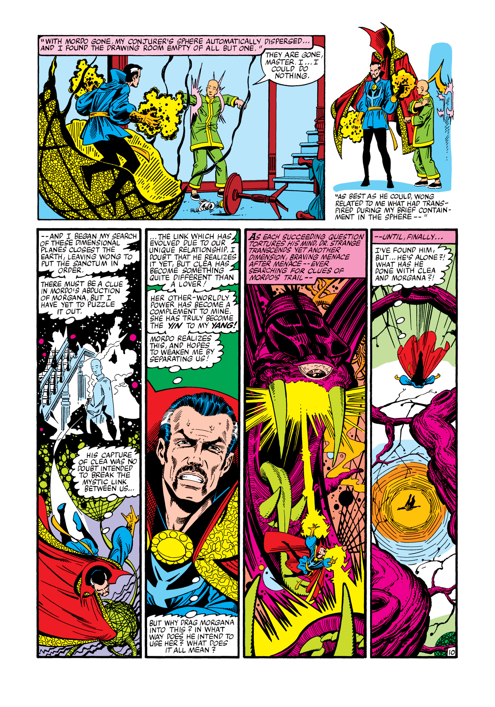 Read online Marvel Masterworks: Doctor Strange comic -  Issue # TPB 9 (Part 1) - 89