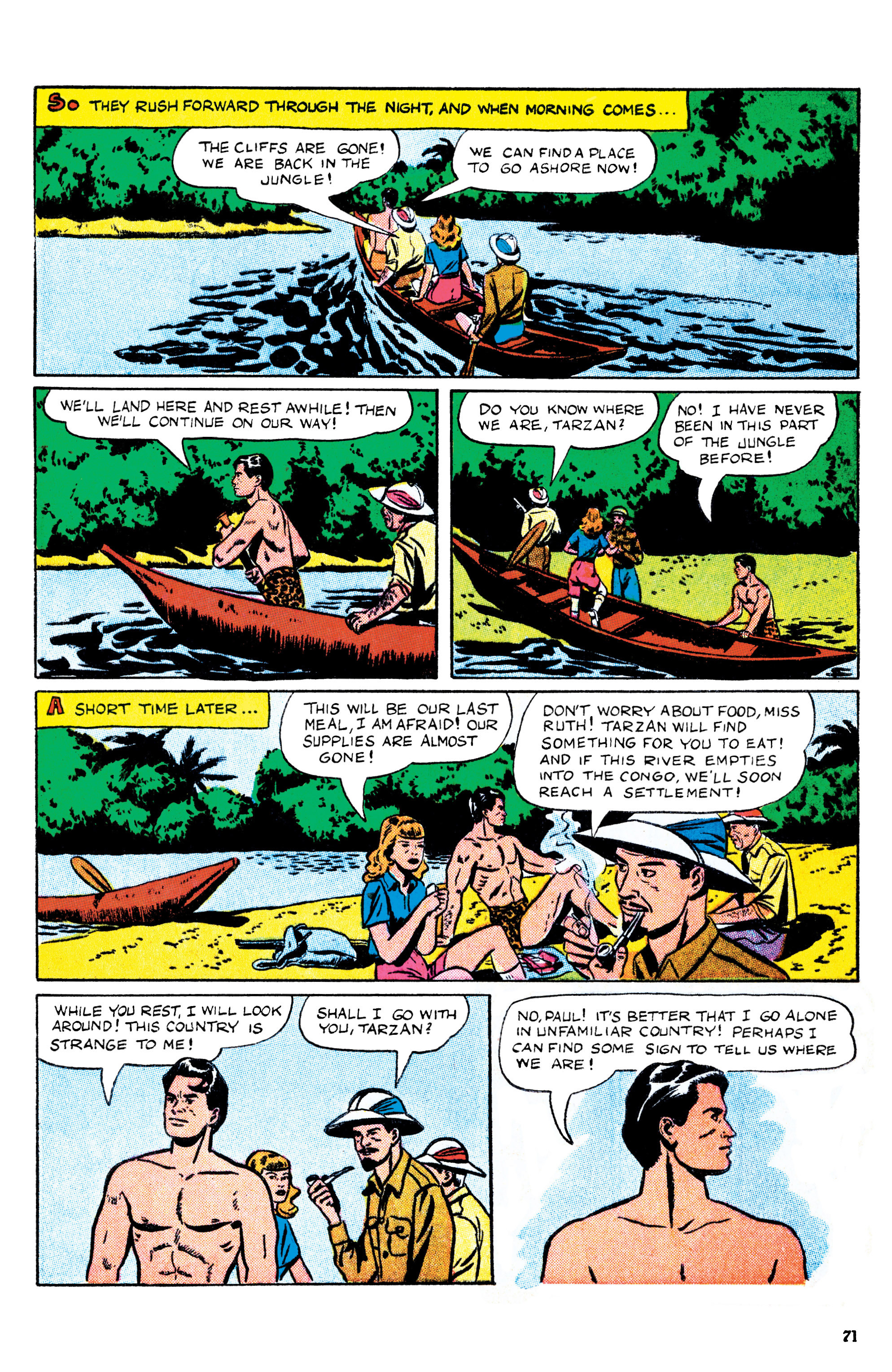 Read online Edgar Rice Burroughs Tarzan: The Jesse Marsh Years Omnibus comic -  Issue # TPB (Part 1) - 72