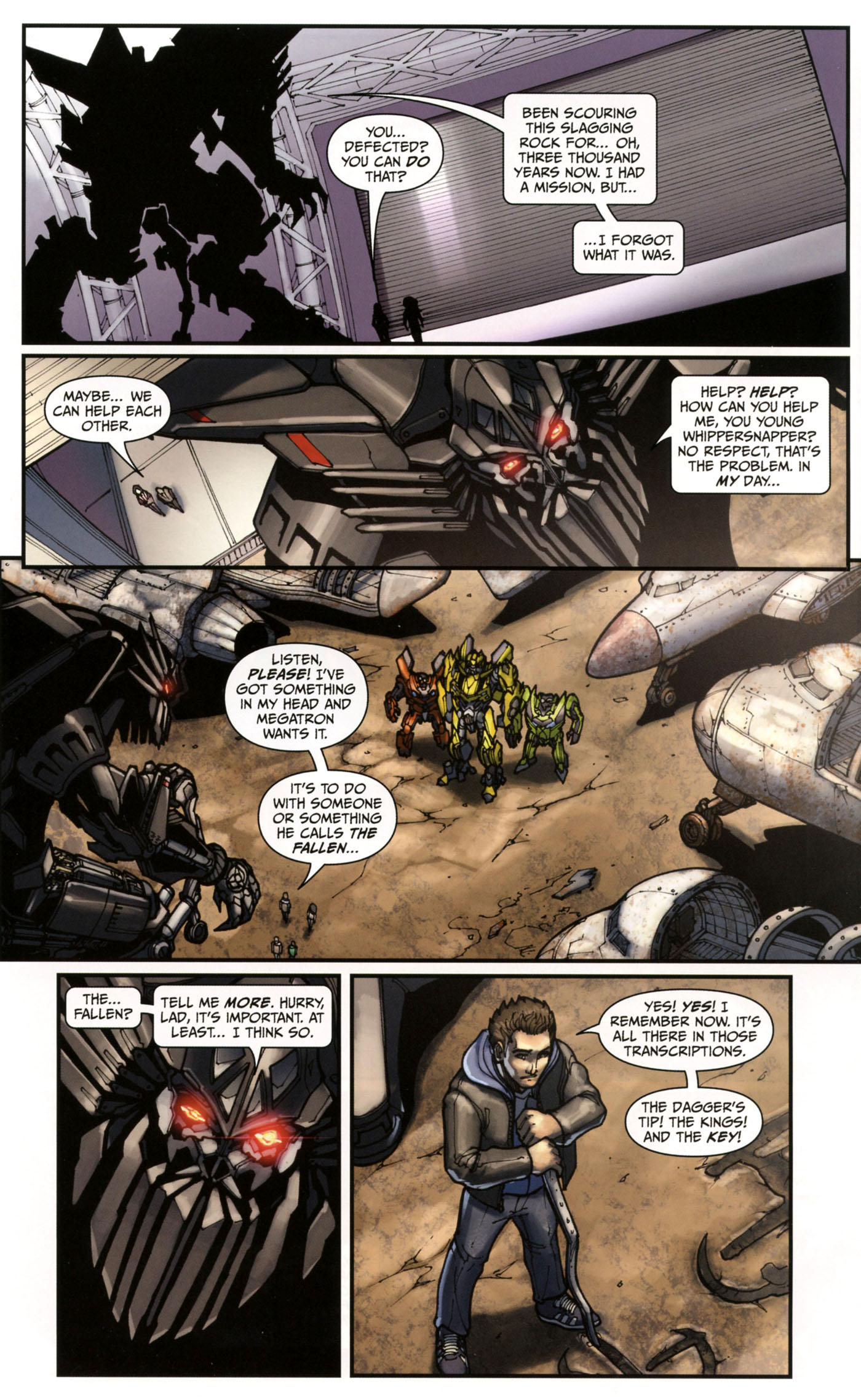 Read online Transformers: Revenge of the Fallen — Official Movie Adaptation comic -  Issue #3 - 7