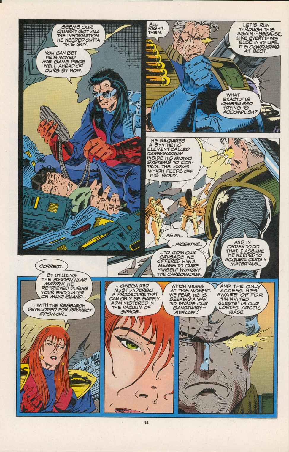 Read online Cable (1993) comic -  Issue #10 - 14