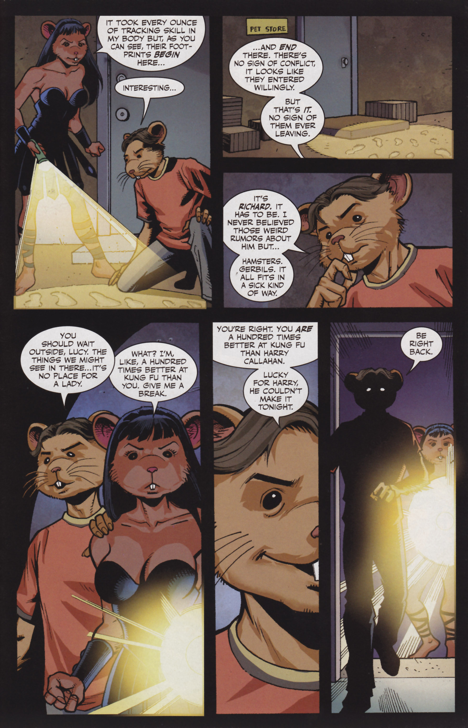 Read online Adolescent Radioactive Black Belt Hamsters (2008) comic -  Issue #4 - 21