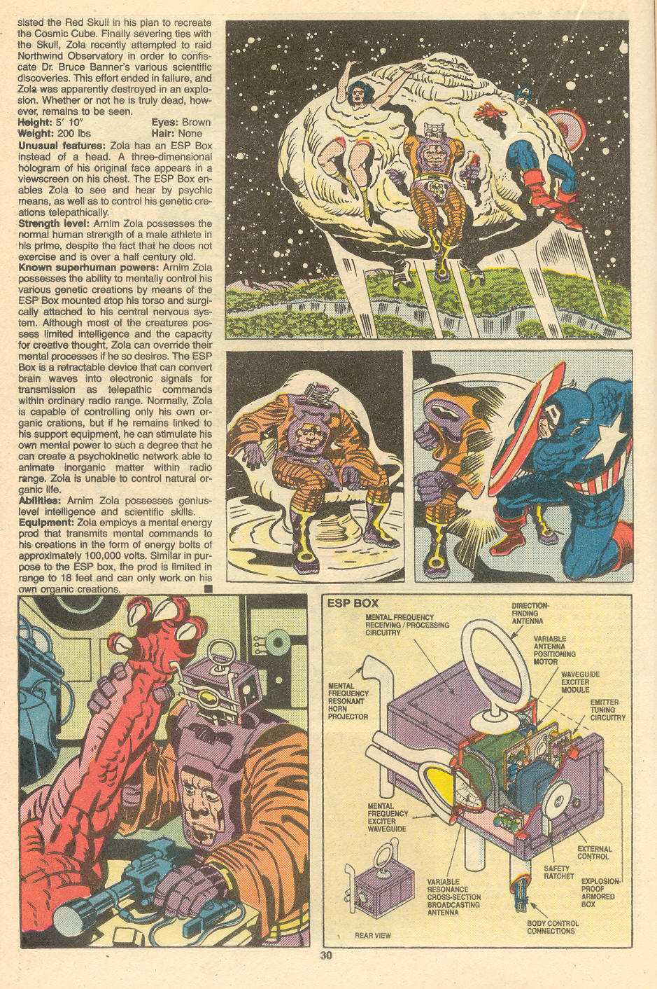The Official Handbook of the Marvel Universe Deluxe Edition issue 1 - Page 32