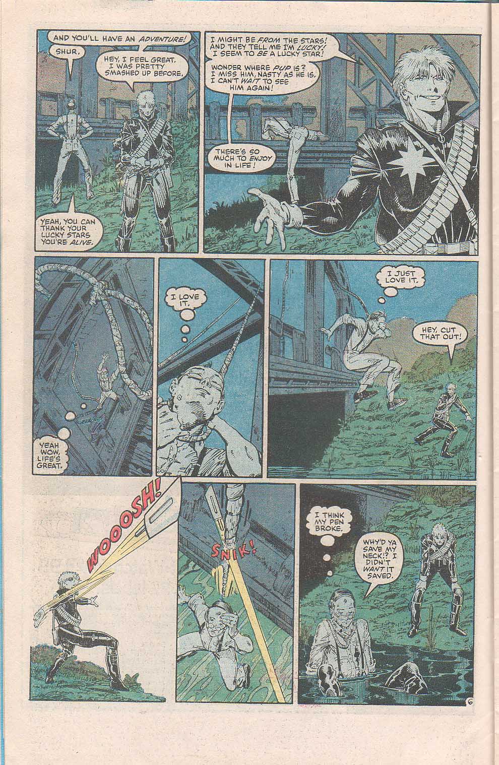 Read online Longshot (1985) comic -  Issue #3 - 7