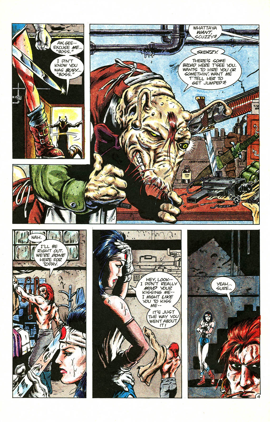 Read online Grimjack comic -  Issue #59 - 6