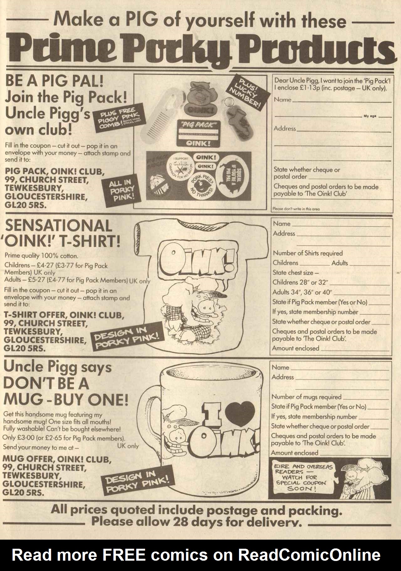 Read online Oink! comic -  Issue #36 - 29