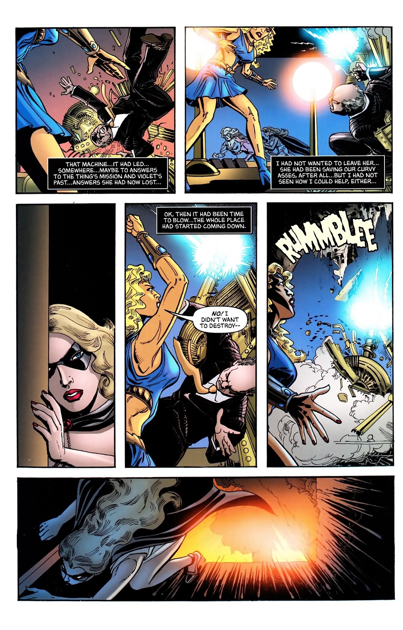 Read online Domino Lady's Threesome comic -  Issue # Full - 31