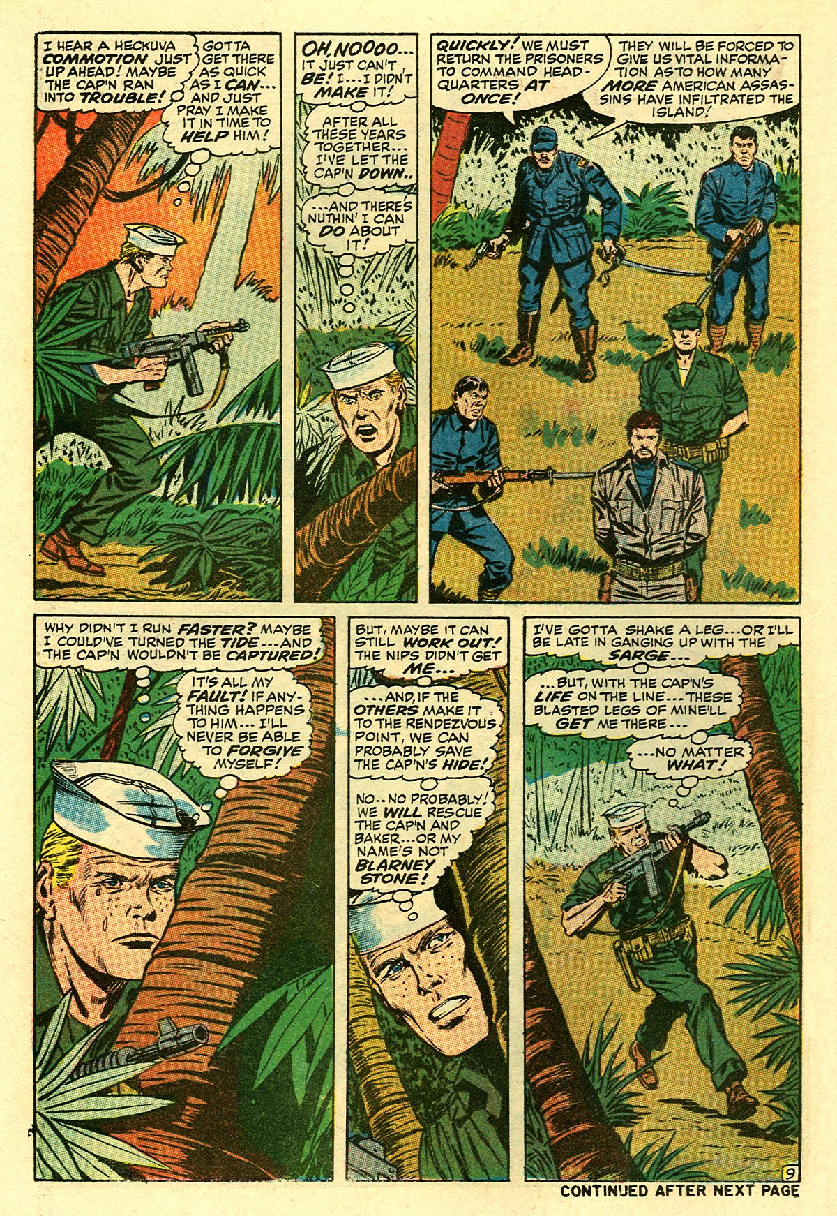 Read online Captain Savage and his Leatherneck Raiders comic -  Issue #8 - 14