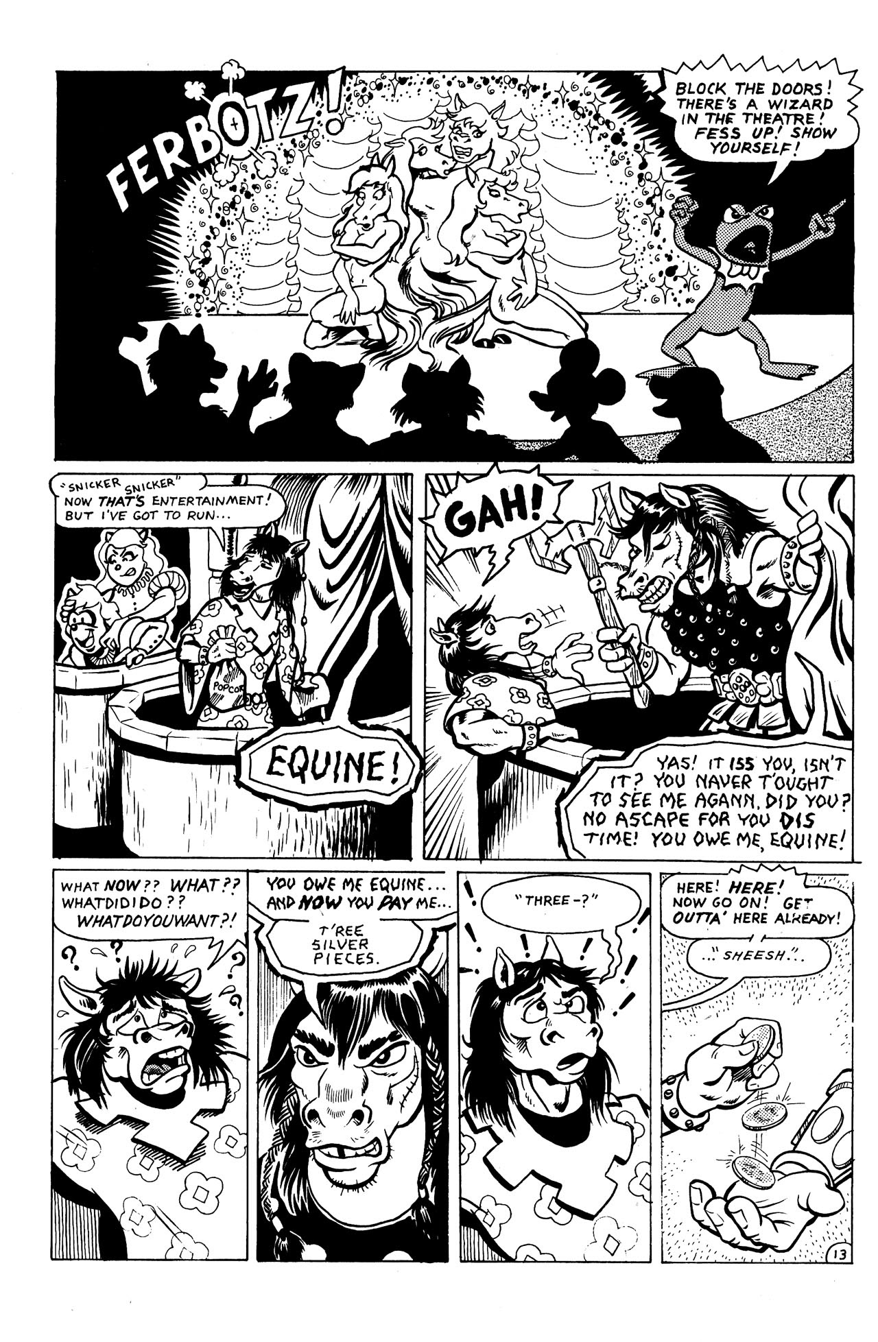 Read online Equine, The Uncivilized comic -  Issue #6 - 15