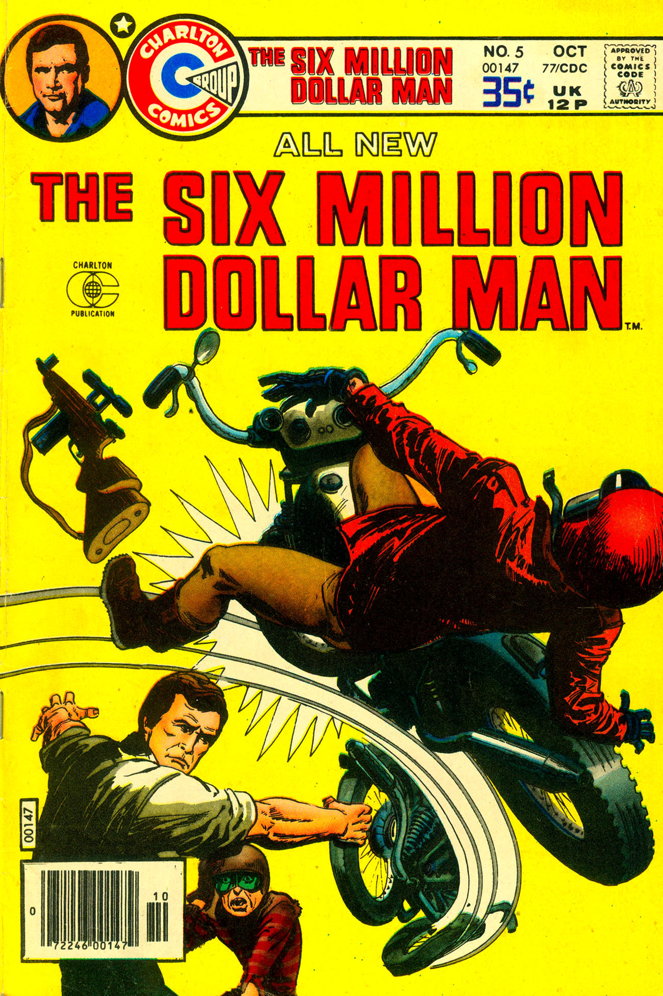 Read online The Six Million Dollar Man [comic] comic -  Issue #5 - 1