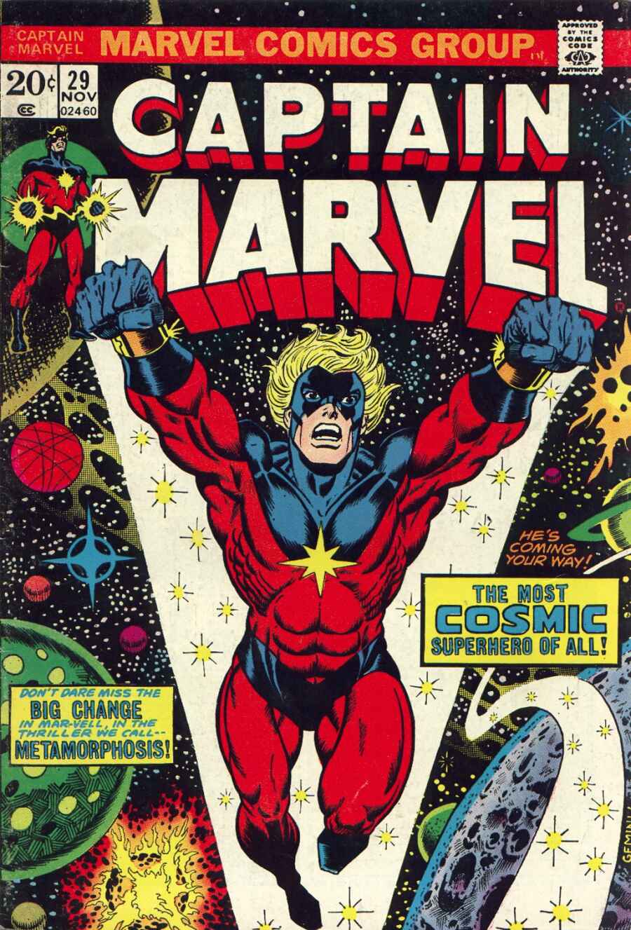 Captain Marvel (1968) Issue #29 #29 - English 1