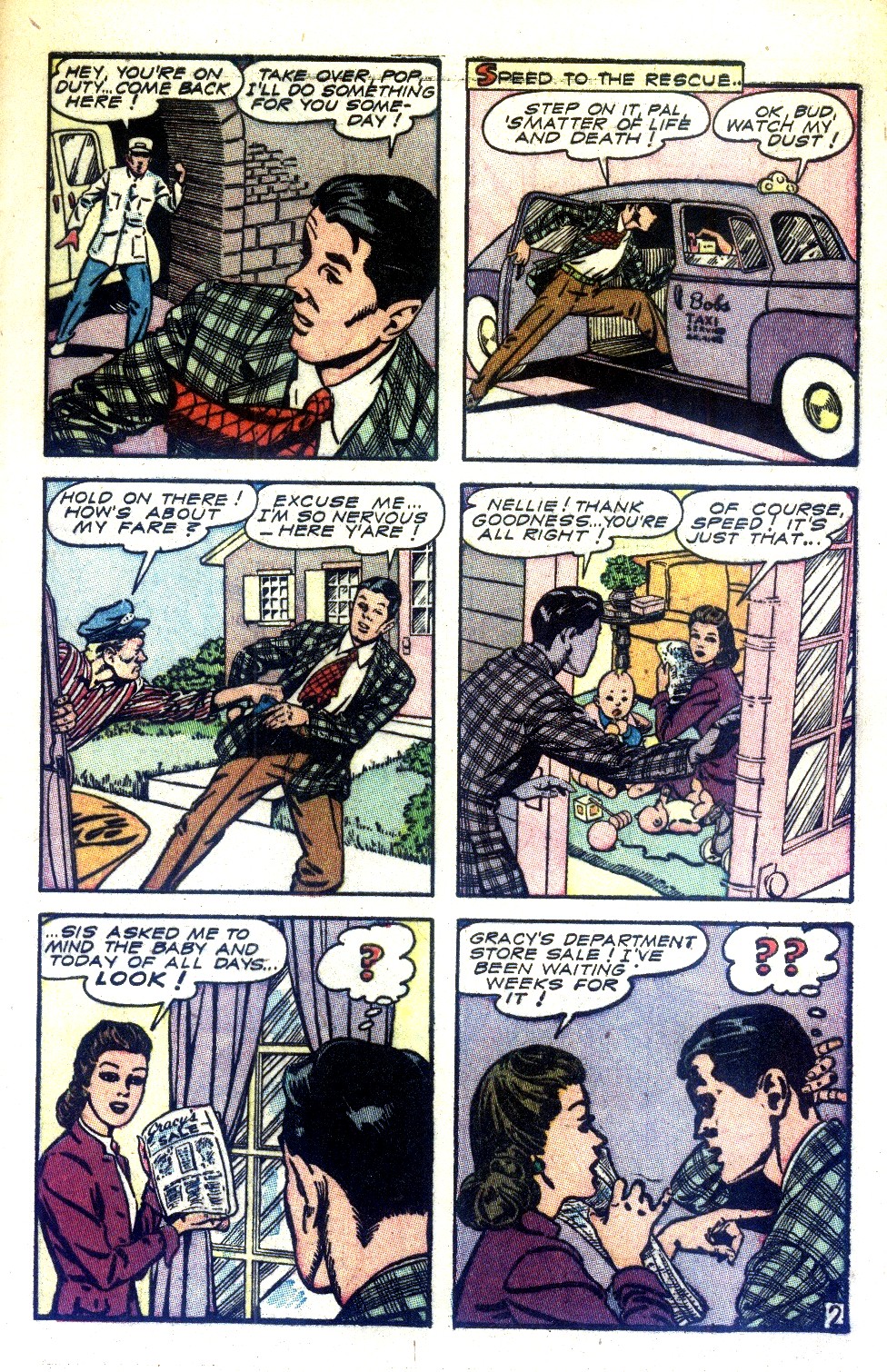 Read online Nellie The Nurse (1945) comic -  Issue #2 - 11