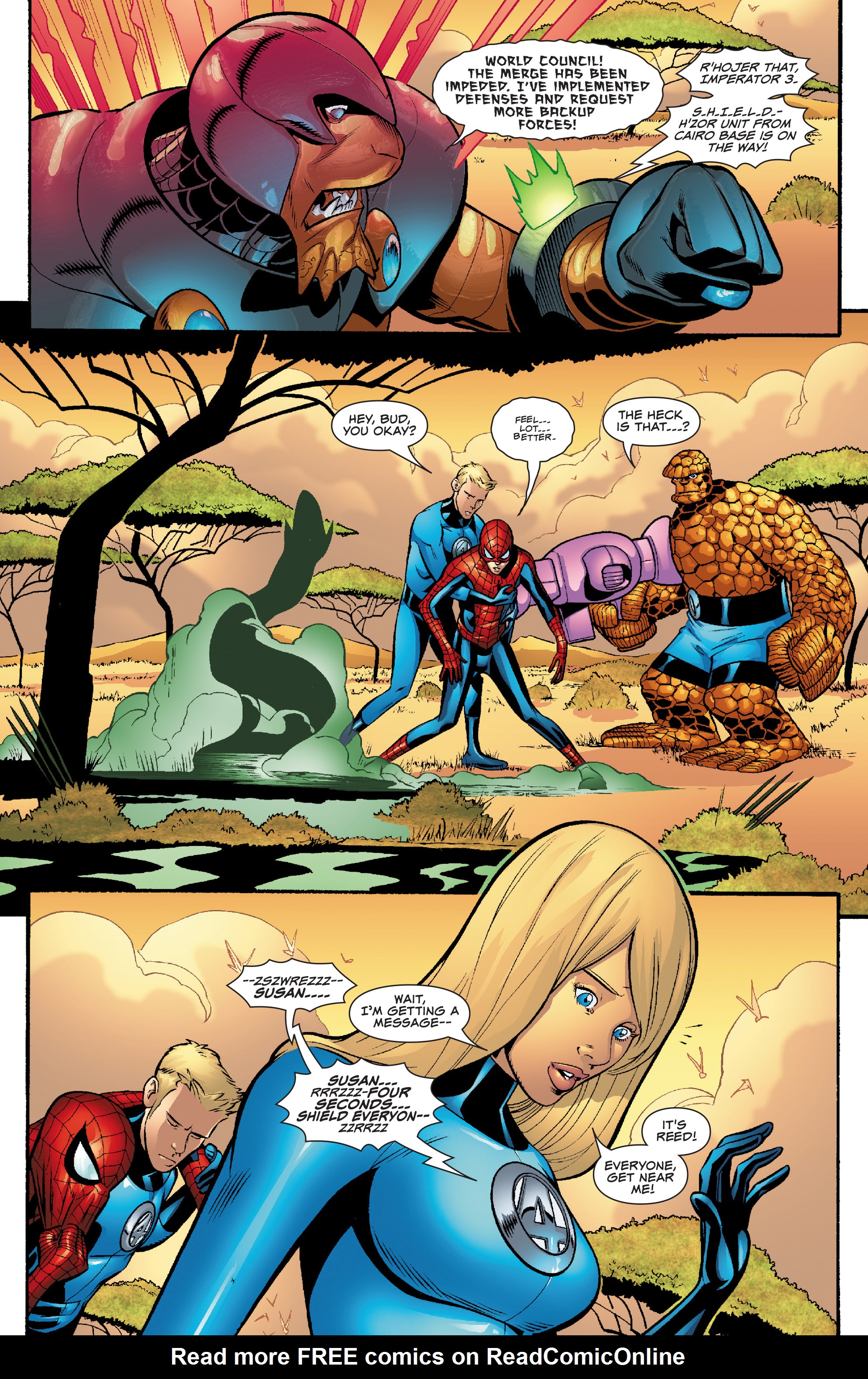 Read online Spider-Man and the Fantastic Four comic -  Issue #4 - 3