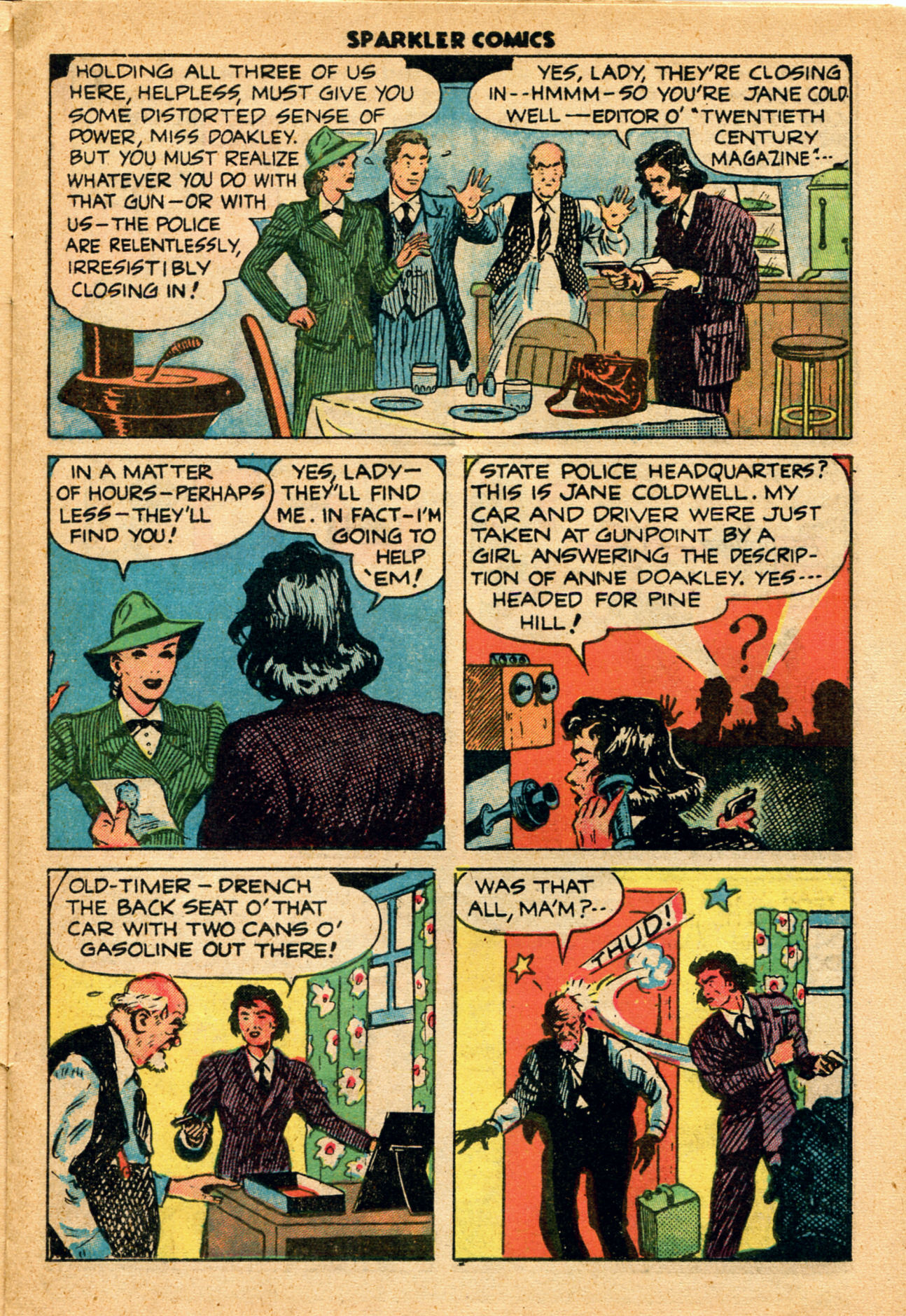 Read online Sparkler Comics comic -  Issue #86 - 19