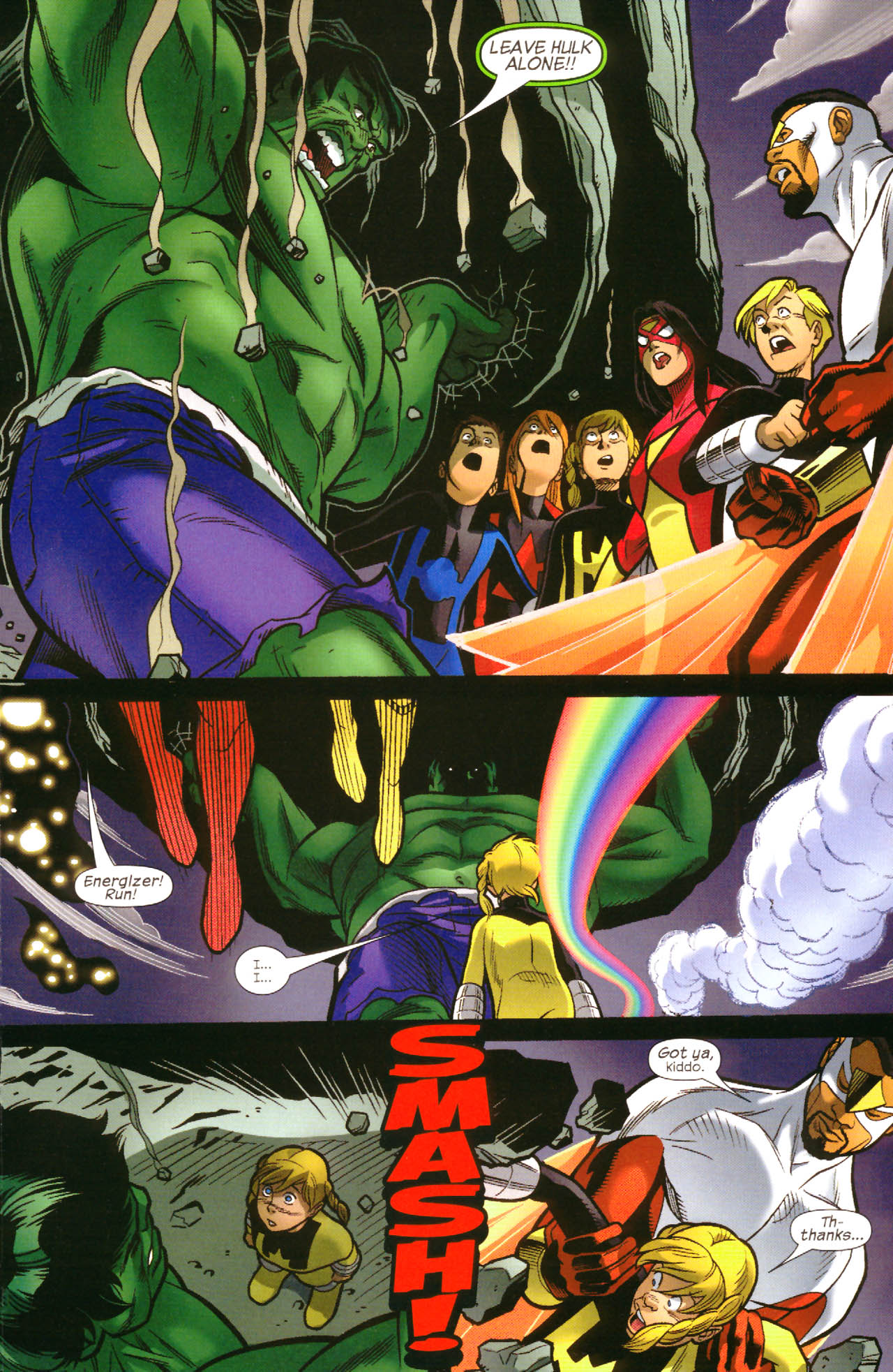 Read online Hulk and Power Pack comic -  Issue #4 - 10