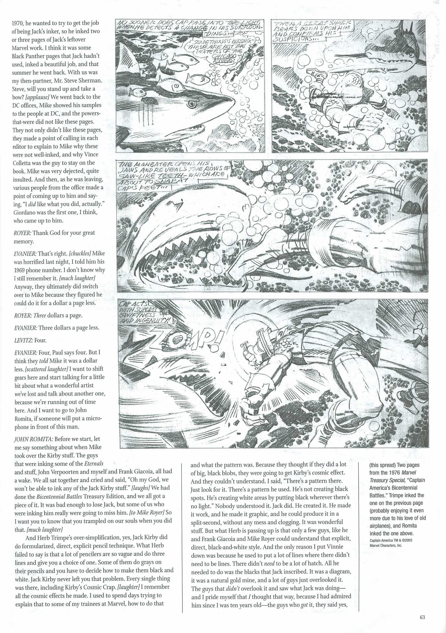 Read online The Jack Kirby Collector comic -  Issue #39 - 65