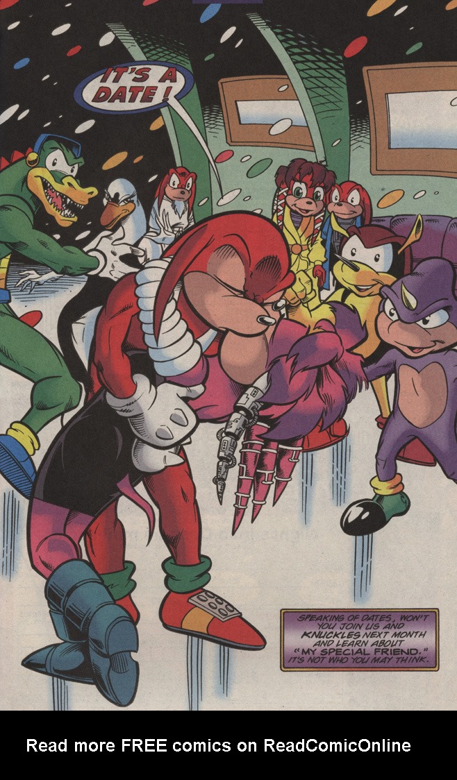Read online Knuckles the Echidna comic -  Issue #28 - 23