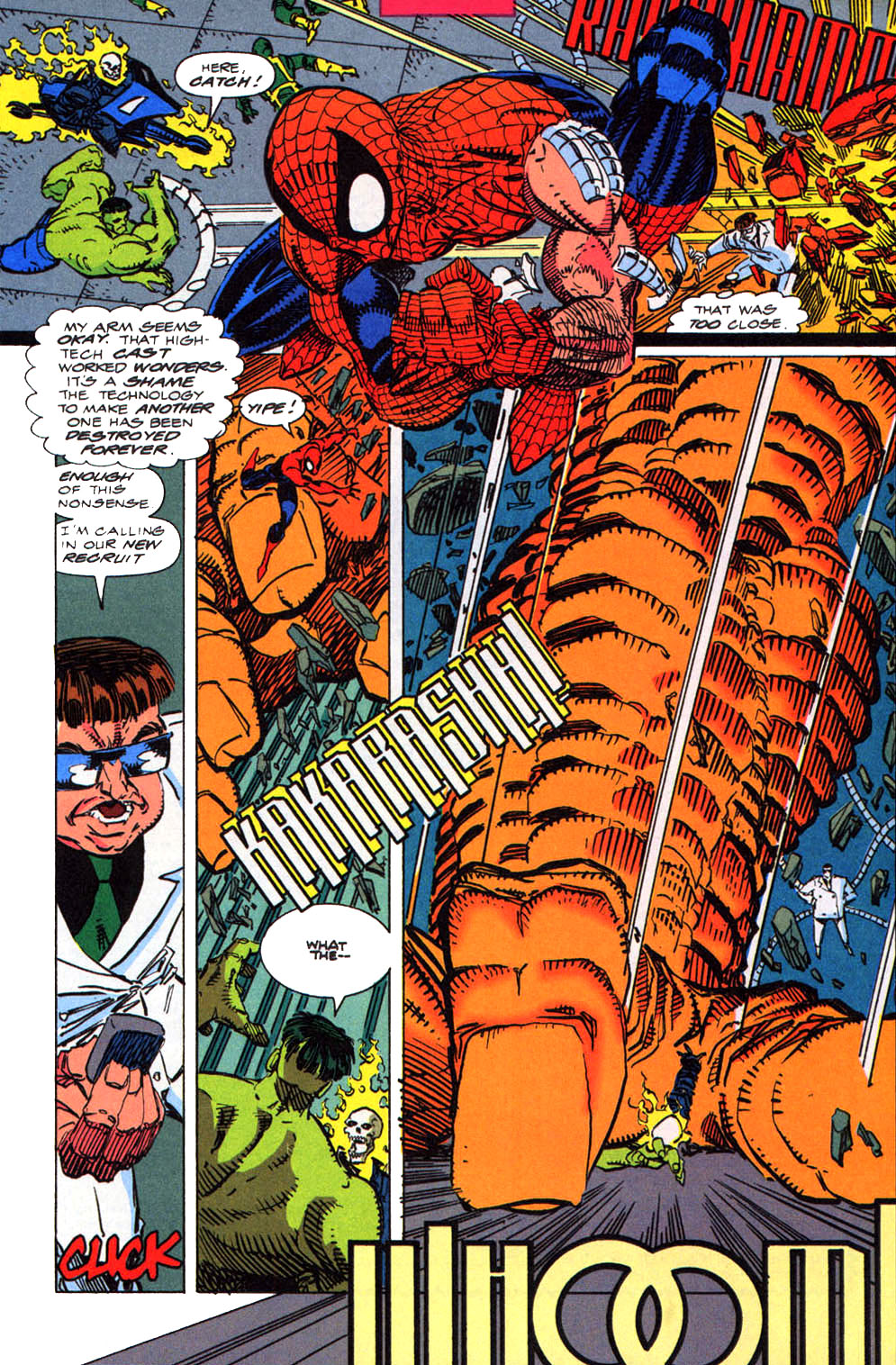 Read online Spider-Man (1990) comic -  Issue #22 - The Sixth Member - 22