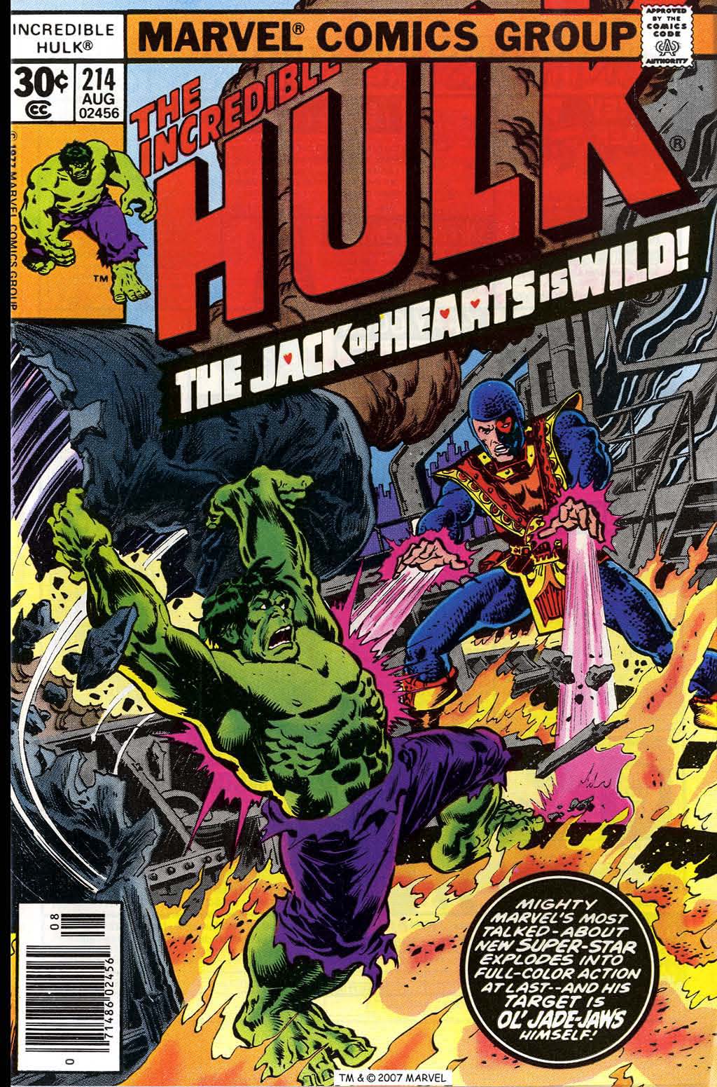 Read online The Incredible Hulk (1968) comic -  Issue #214 - 1