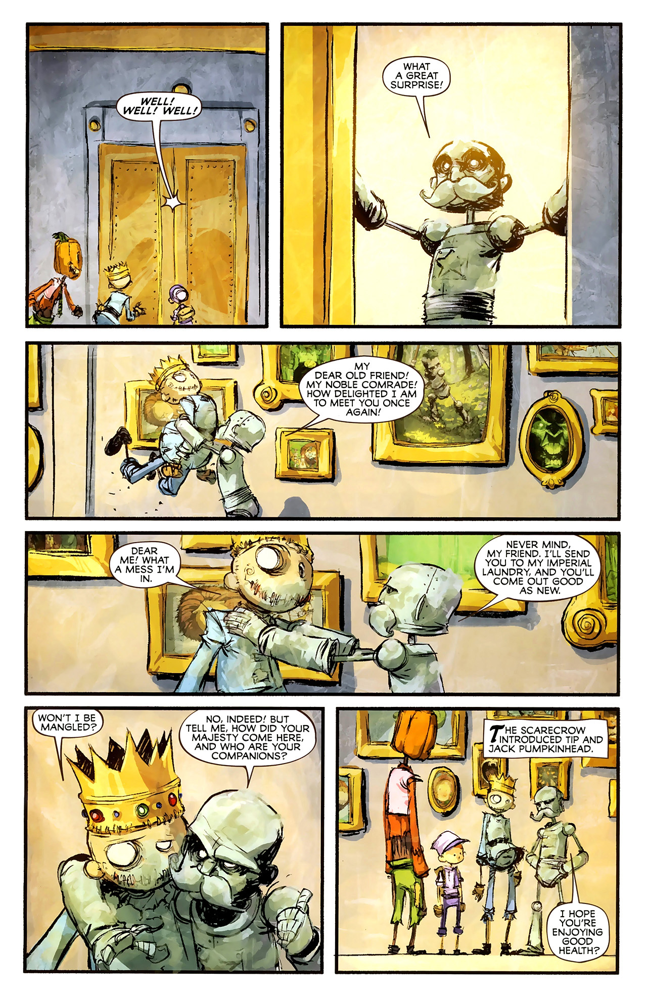 Read online The Marvelous Land of Oz comic -  Issue #4 - 4