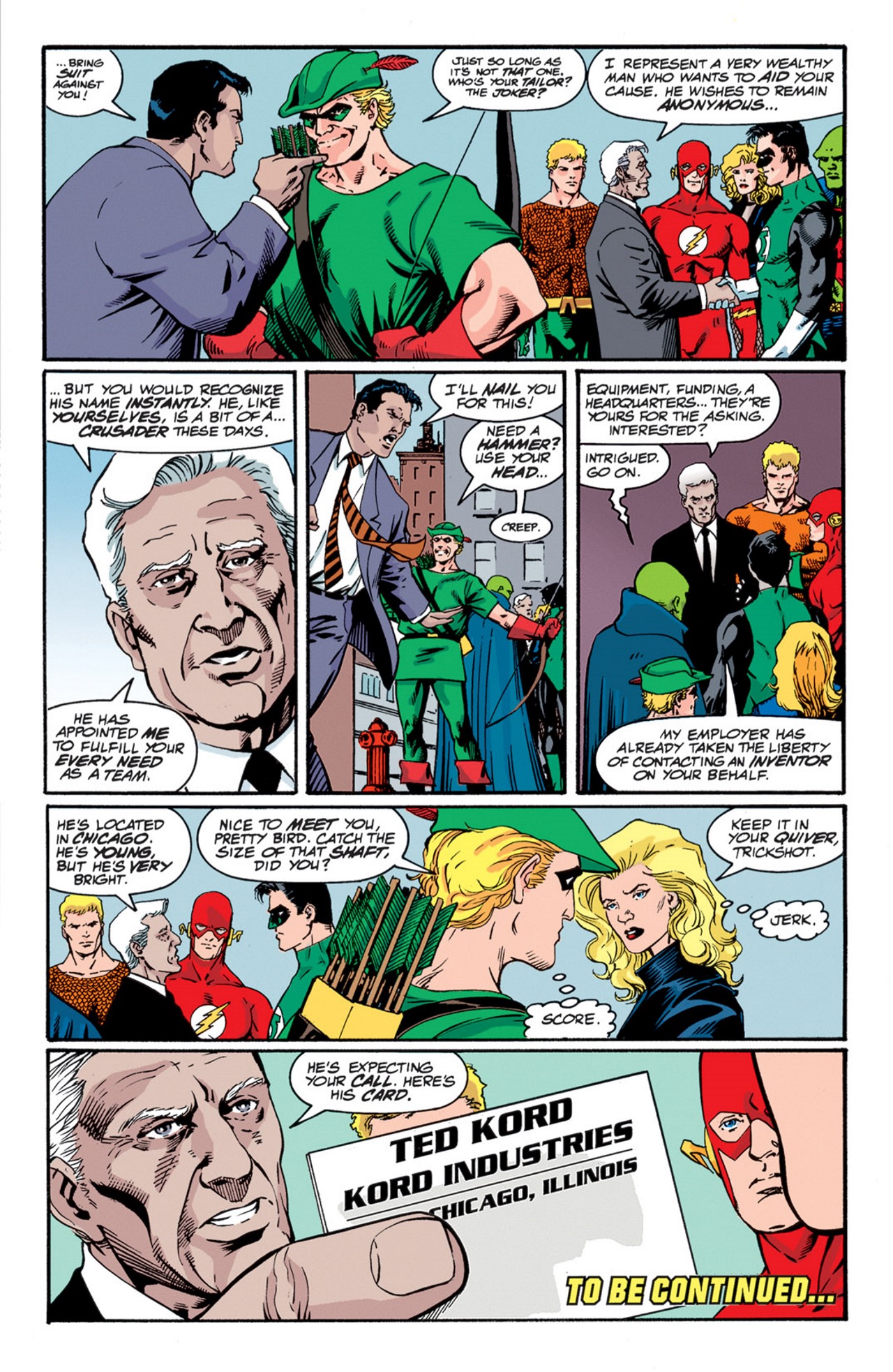 Read online JLA: Year One comic -  Issue #2 - 23