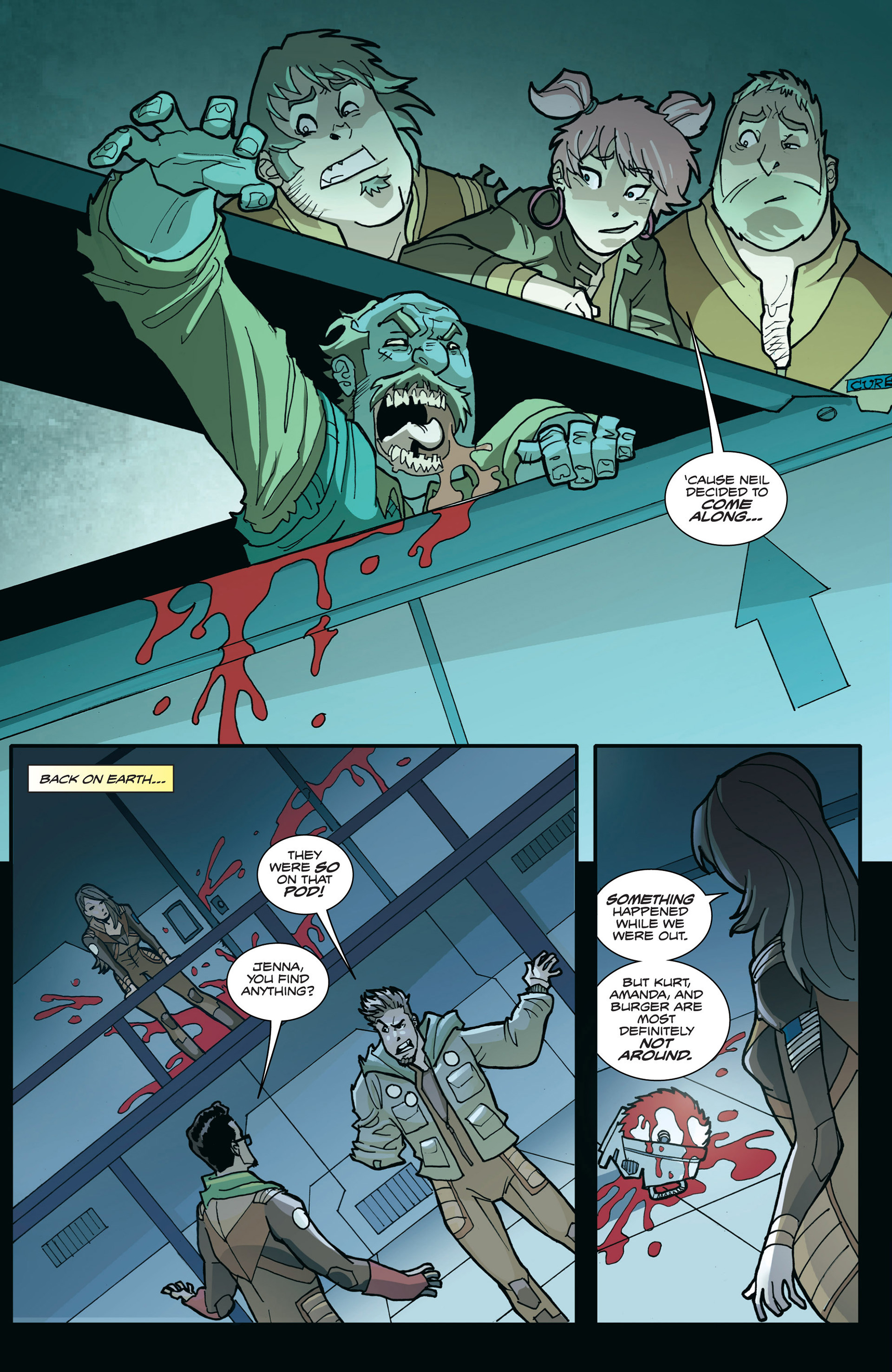 Read online Fanboys vs. Zombies comic -  Issue #14 - 7