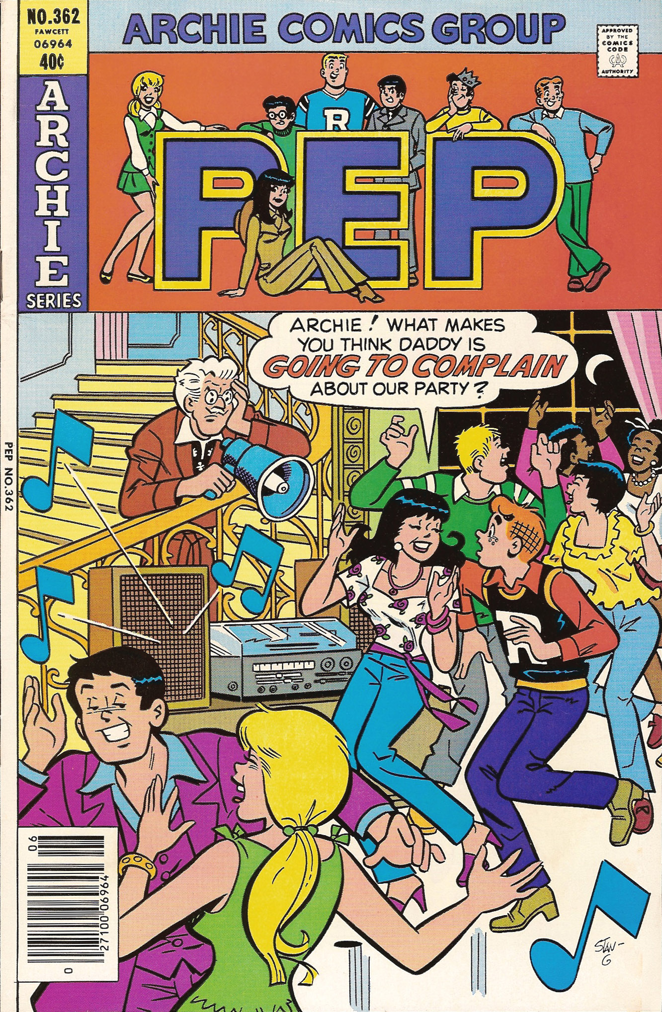 Read online Pep Comics comic -  Issue #362 - 1