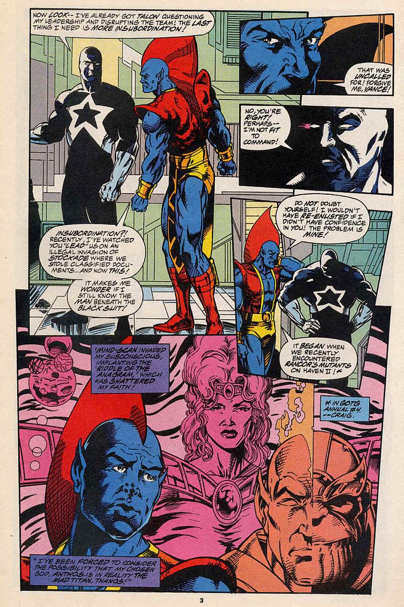 Read online Guardians of the Galaxy (1990) comic -  Issue #54 - 4