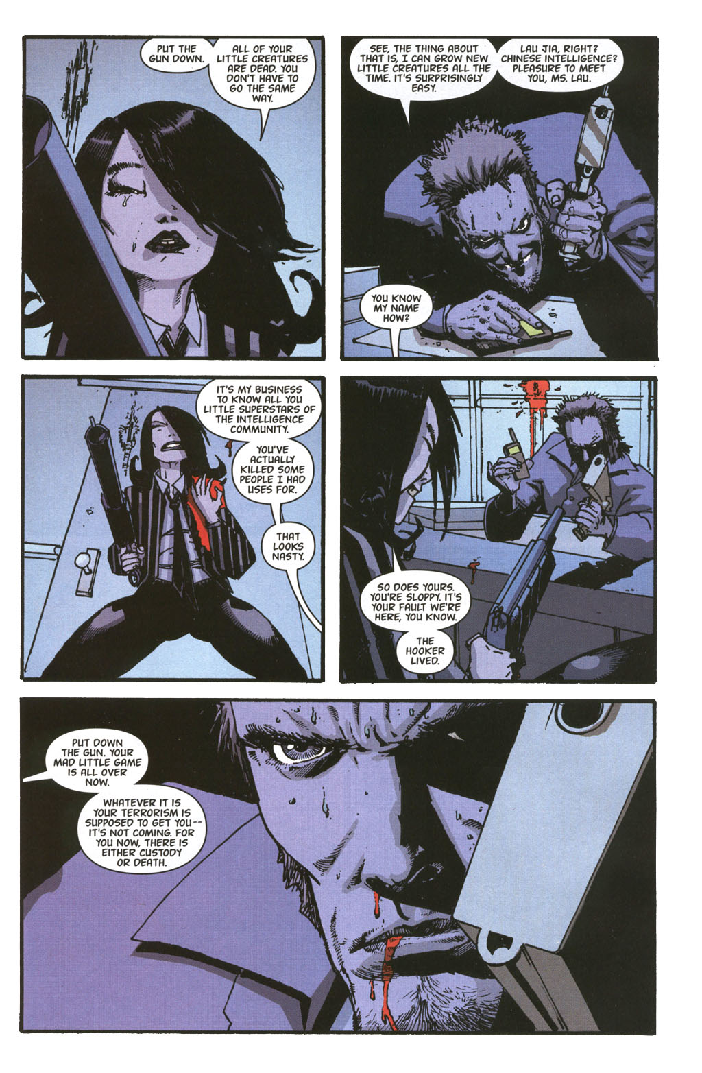 Read online Global Frequency comic -  Issue #7 - 17