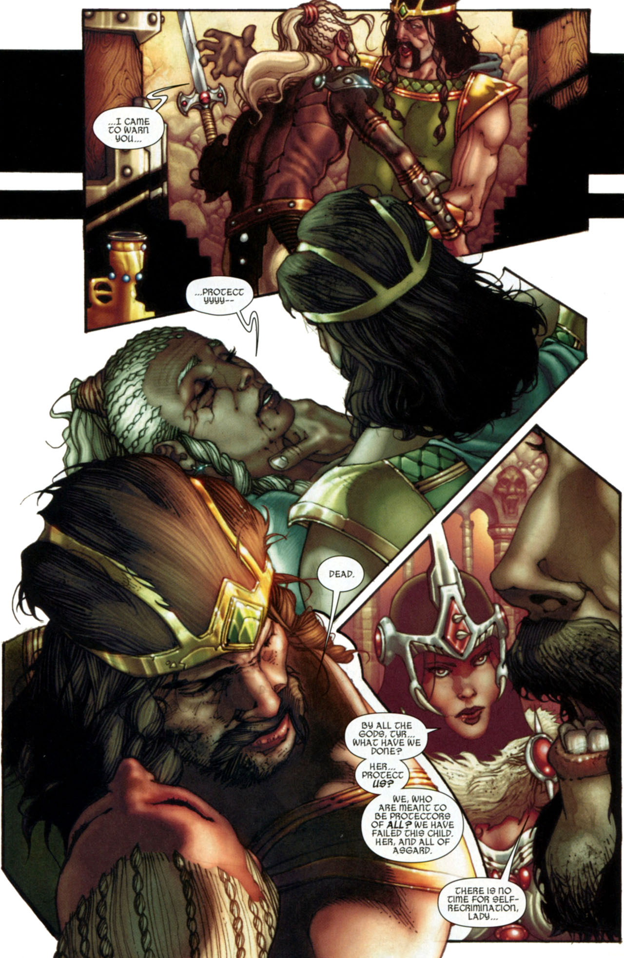 Read online Thor: For Asgard comic -  Issue #6 - 7