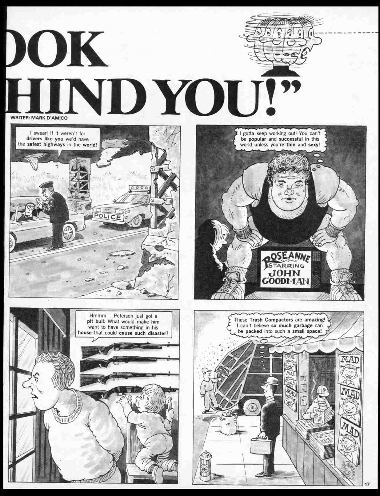 Read online MAD comic -  Issue #298 - 19