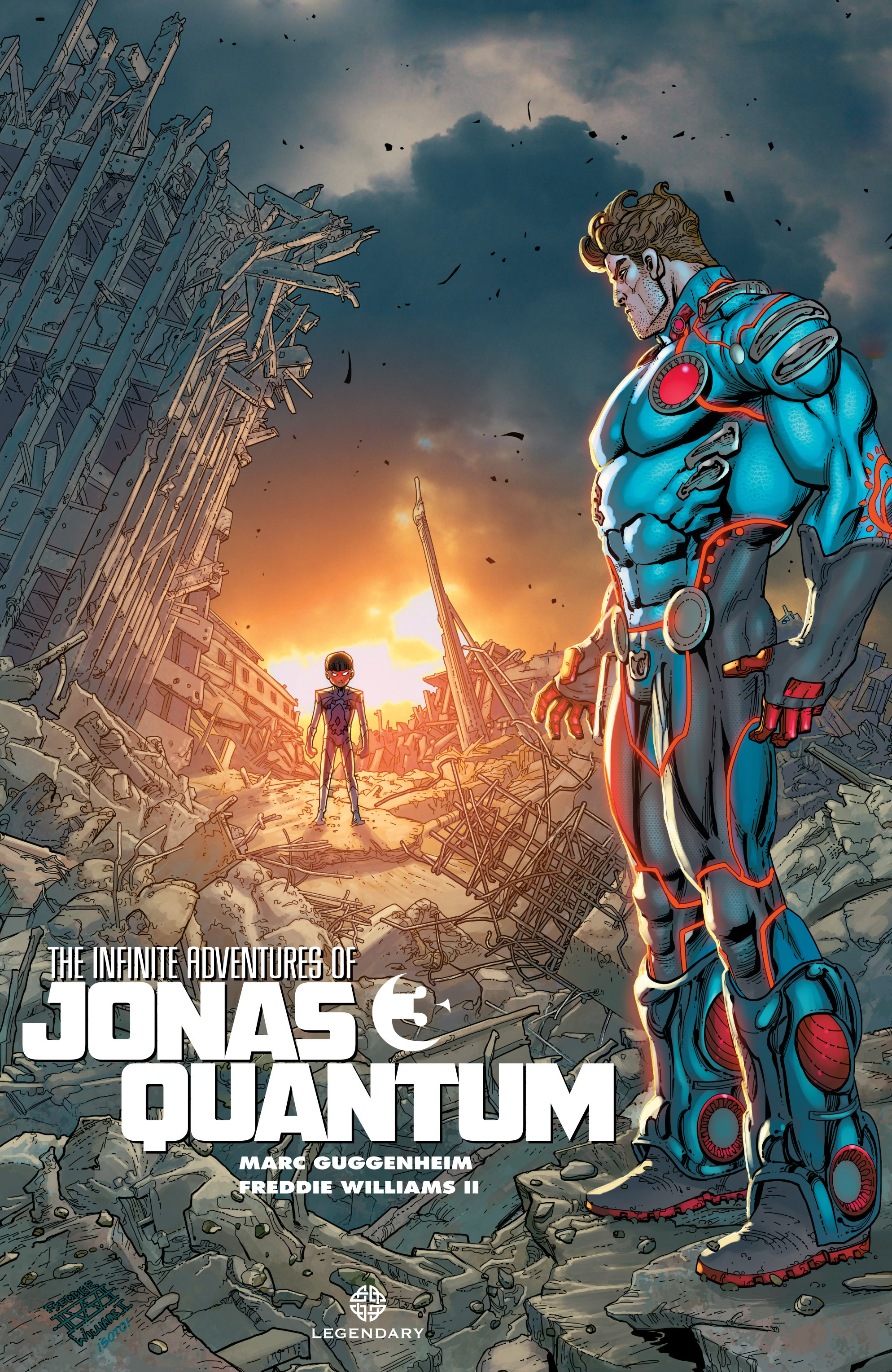 Read online The Infinite Adventures of Jonas Quantum comic -  Issue #3 - 1