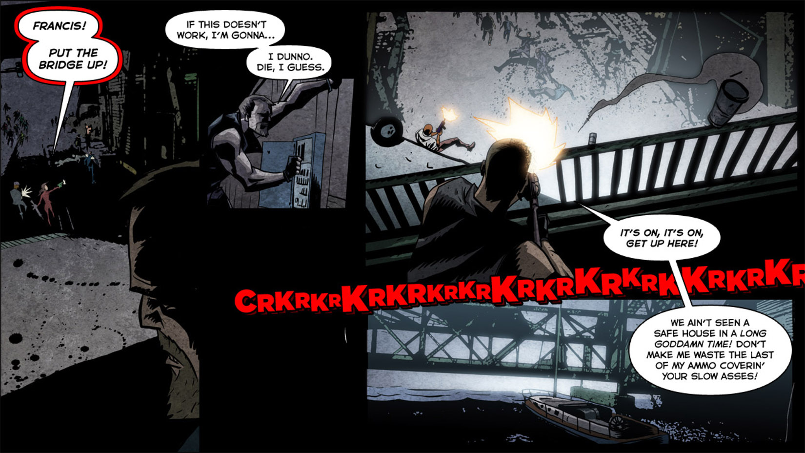 Read online Left 4 Dead: The Sacrifice comic -  Issue #4 - 34