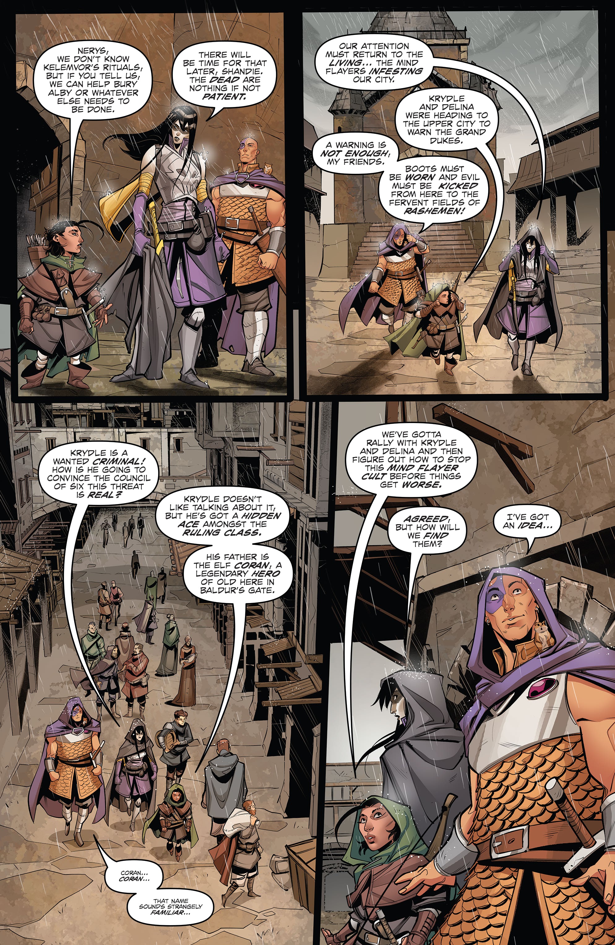 Read online Dungeons and Dragons Mindbreaker comic -  Issue #3 - 20