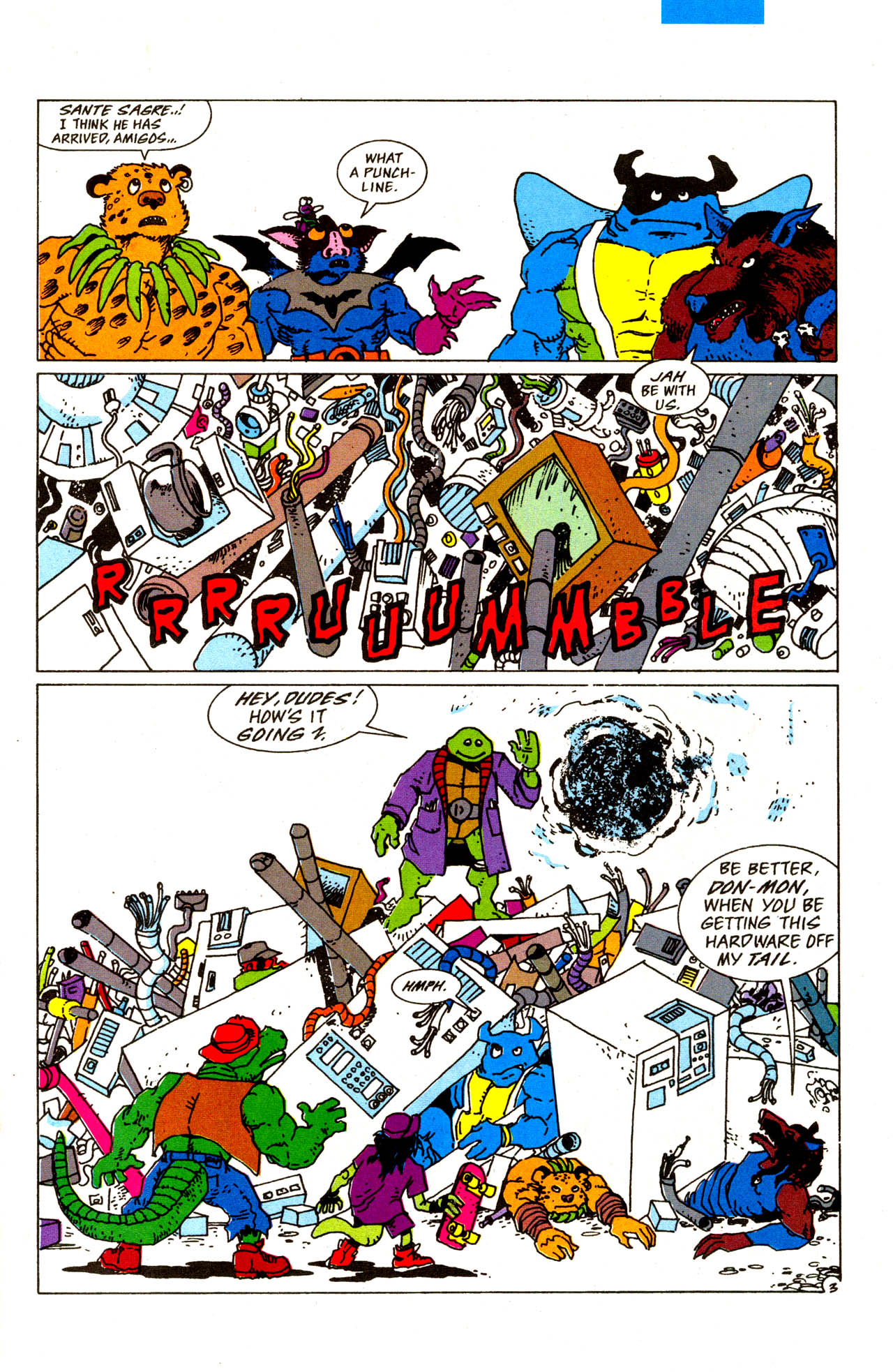 Read online Teenage Mutant Ninja Turtles Adventures (1989) comic -  Issue #49 - 31