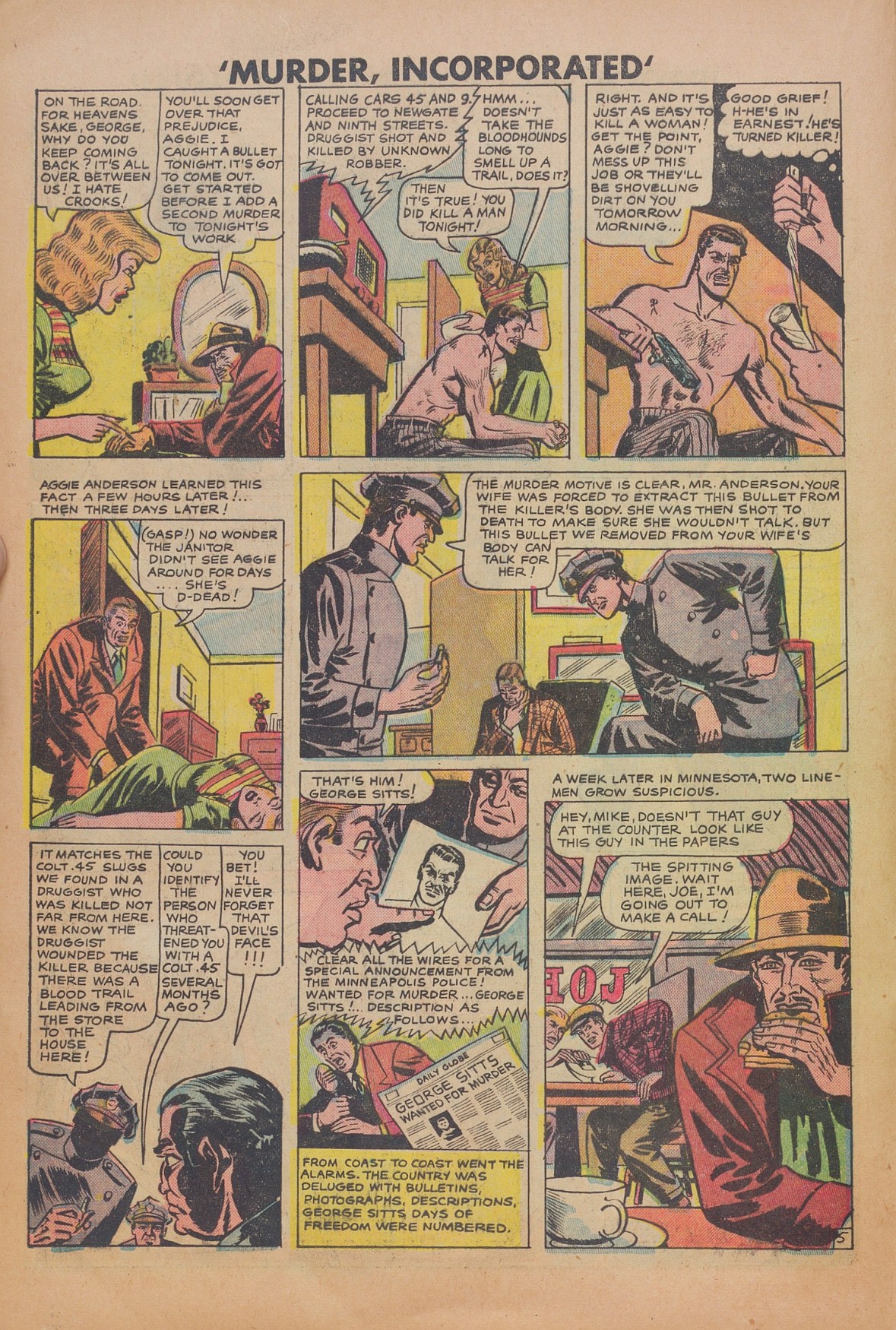 Read online Murder Incorporated (1948) comic -  Issue #11 - 16