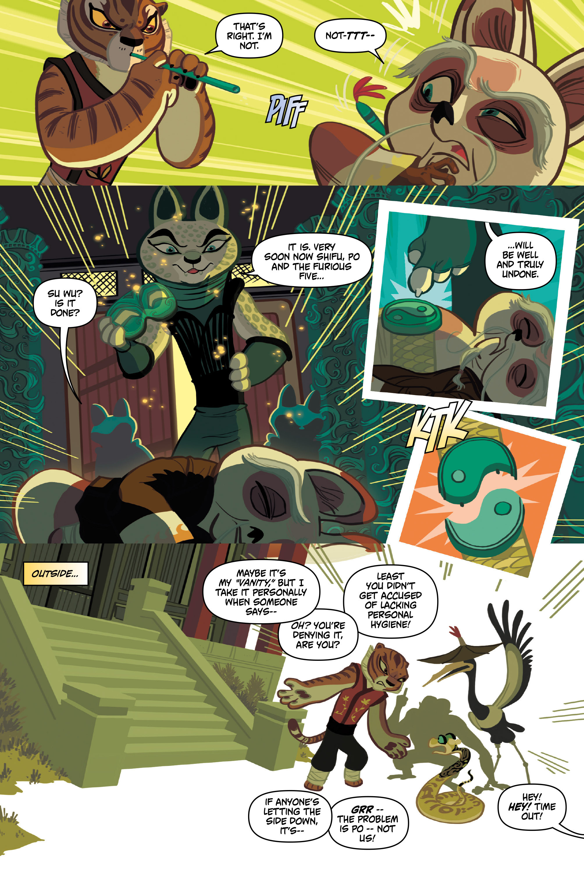 Read online DreamWorks Kung Fu Panda comic -  Issue #4 - 18