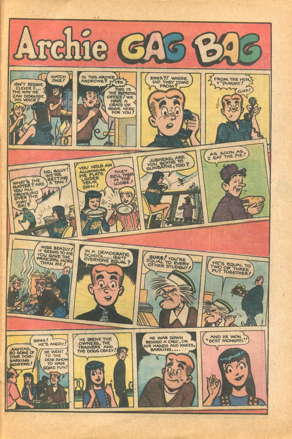 Read online Archie's Joke Book Magazine comic -  Issue #195 - 29
