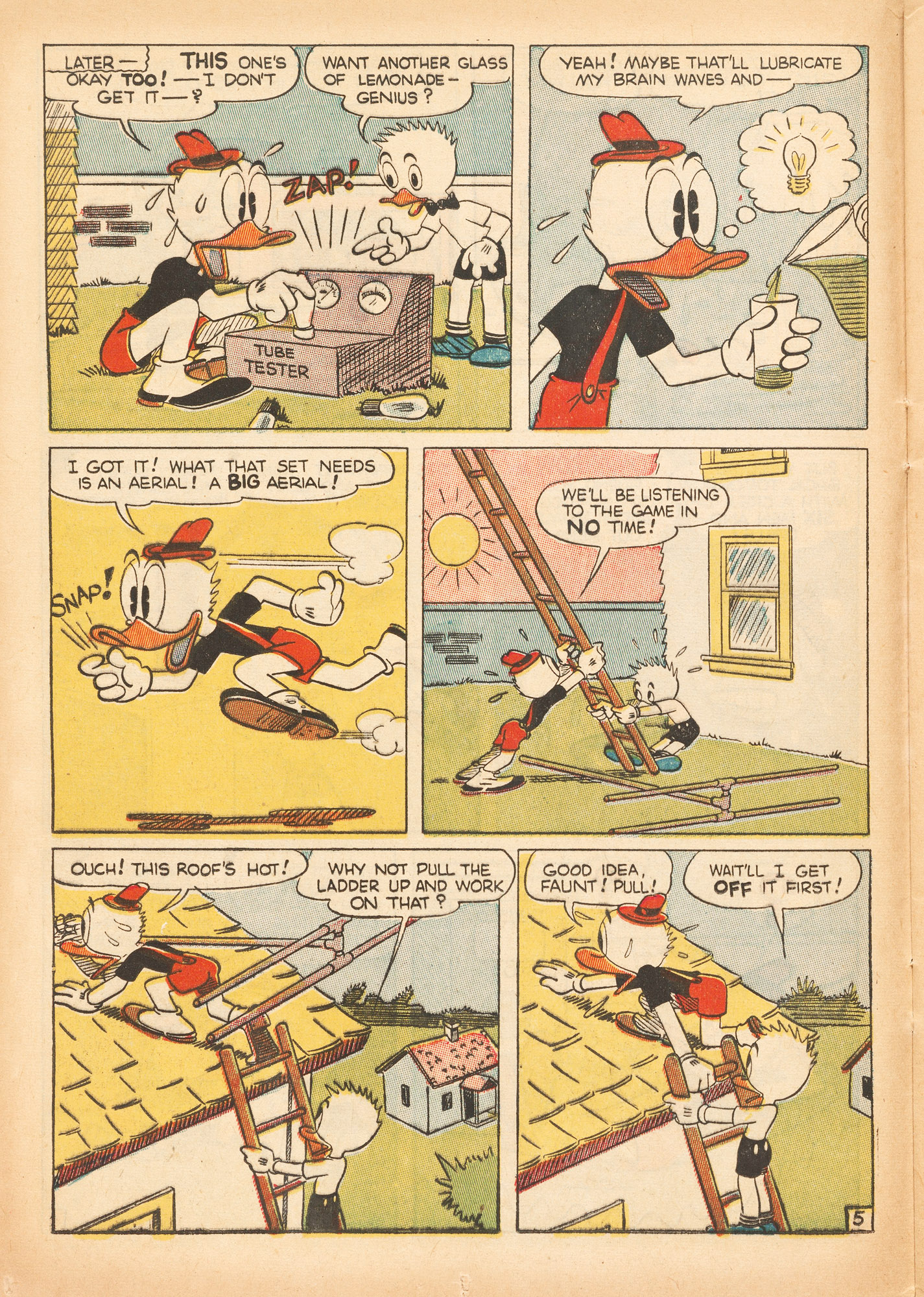 Read online Super Duck Comics comic -  Issue #15 - 16
