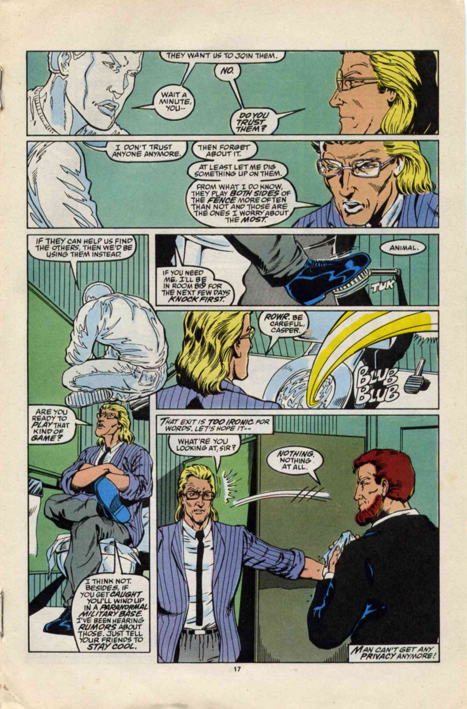 Read online Psi-Force comic -  Issue #20 - 19