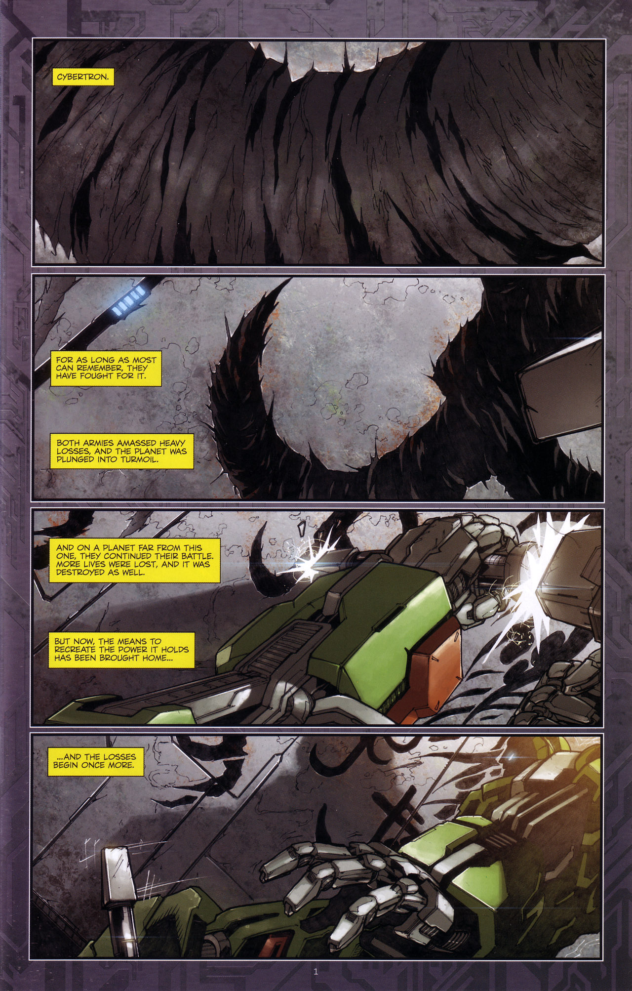 Read online Transformers: The Reign of Starscream comic -  Issue #4 - 3