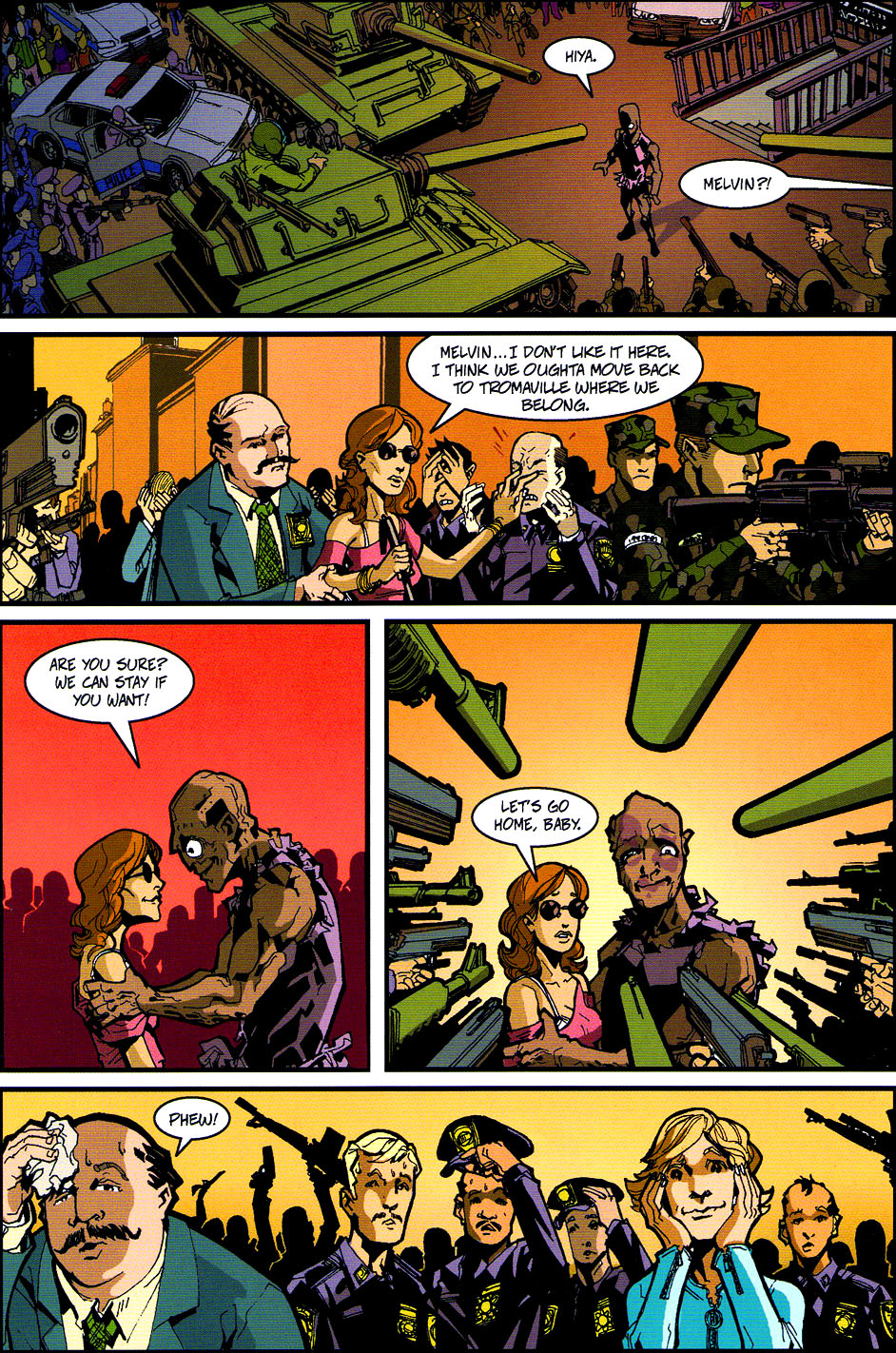 Read online Lloyd Kaufman Presents: The Toxic Avenger and Other Tromatic Tales comic -  Issue # TPB (Part 1) - 16