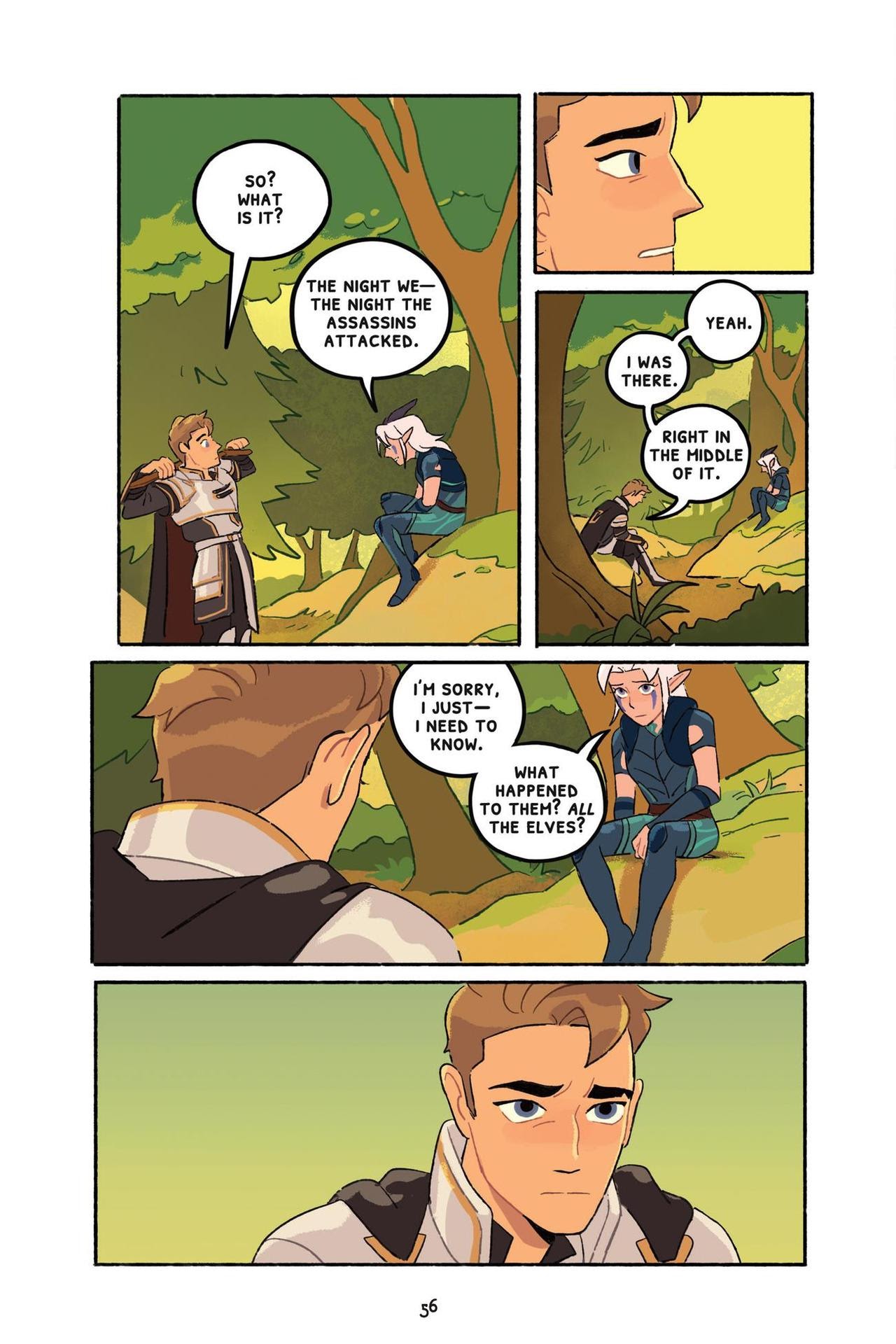 Read online Through the Moon: The Dragon Prince Graphic Novel comic -  Issue # TPB - 60