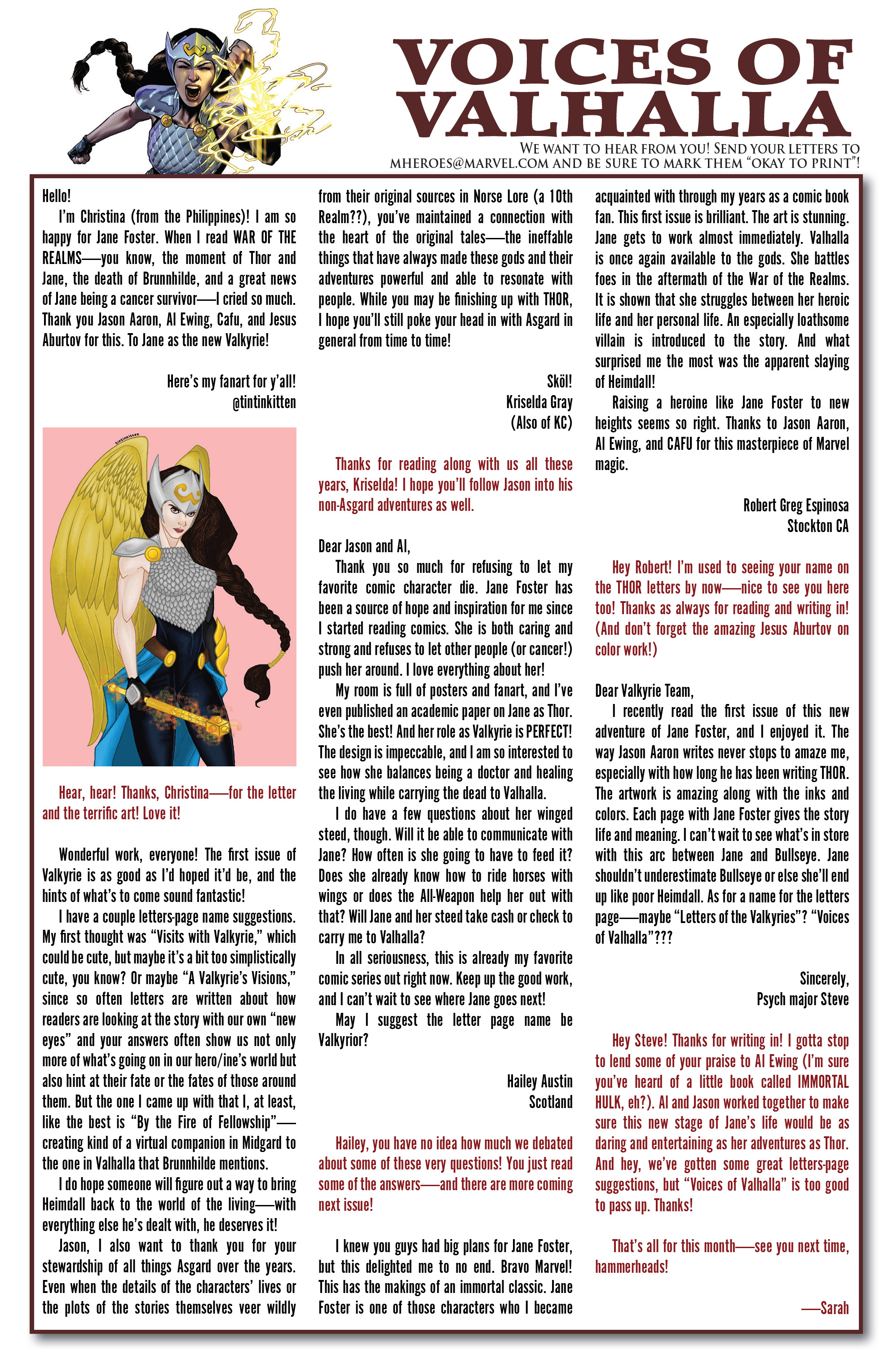 Read online Valkyrie: Jane Foster comic -  Issue #3 - 16