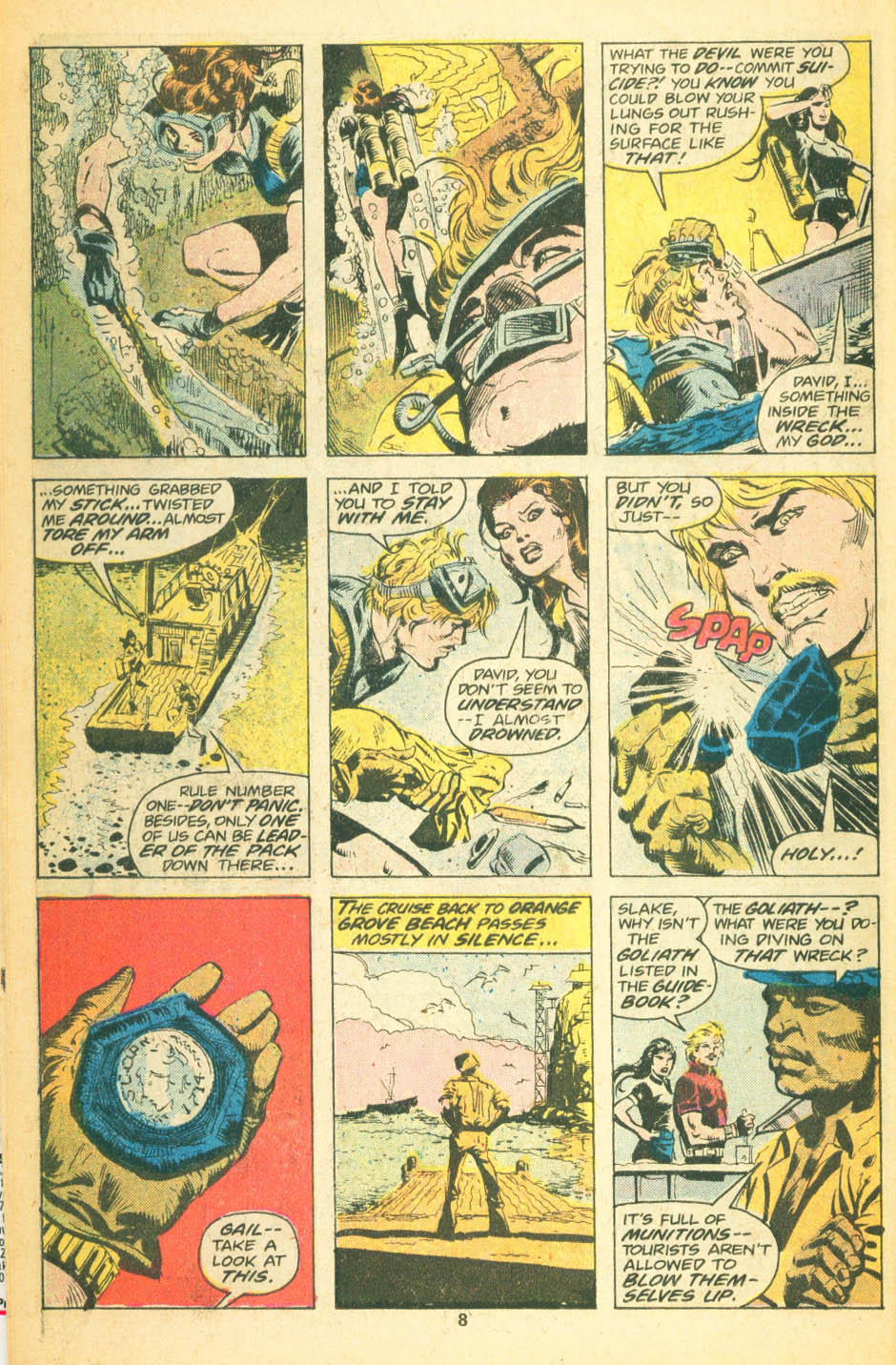 Read online The Deep (1977) comic -  Issue # Full - 7