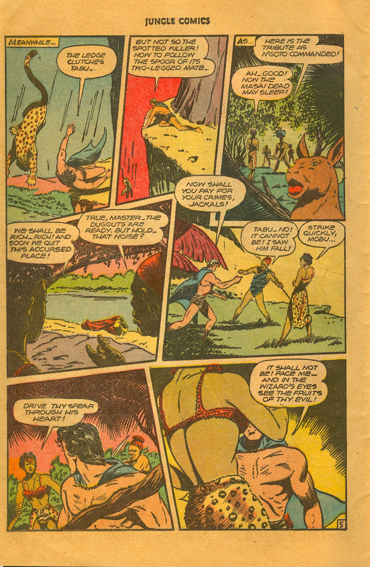 Read online Jungle Comics comic -  Issue #88 - 41