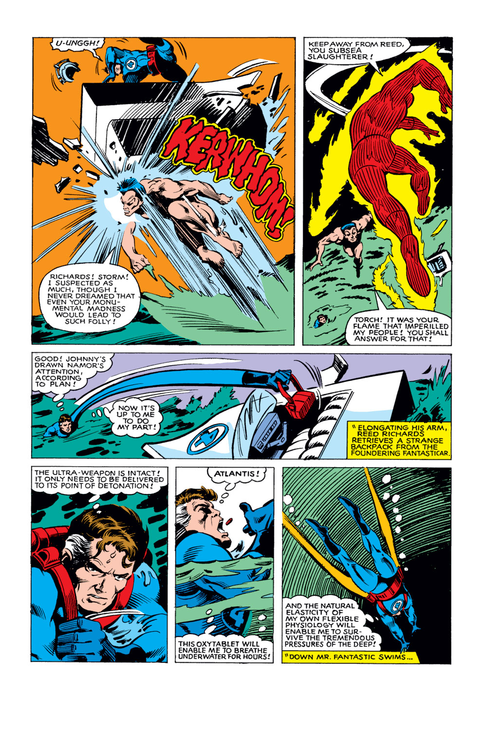 What If? (1977) issue 21 - Invisible Girl of the Fantastic Four married the Sub-Mariner - Page 20