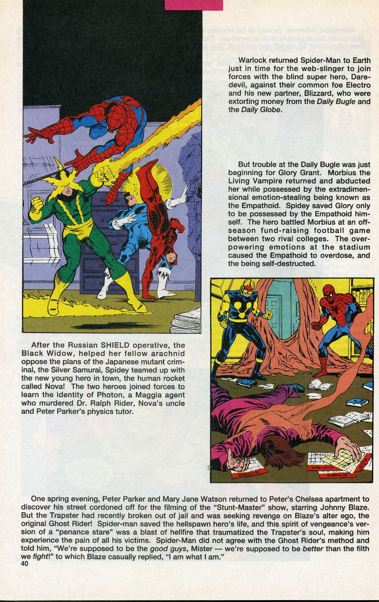 Read online Spider-Man Saga (1991) comic -  Issue #2 - 42