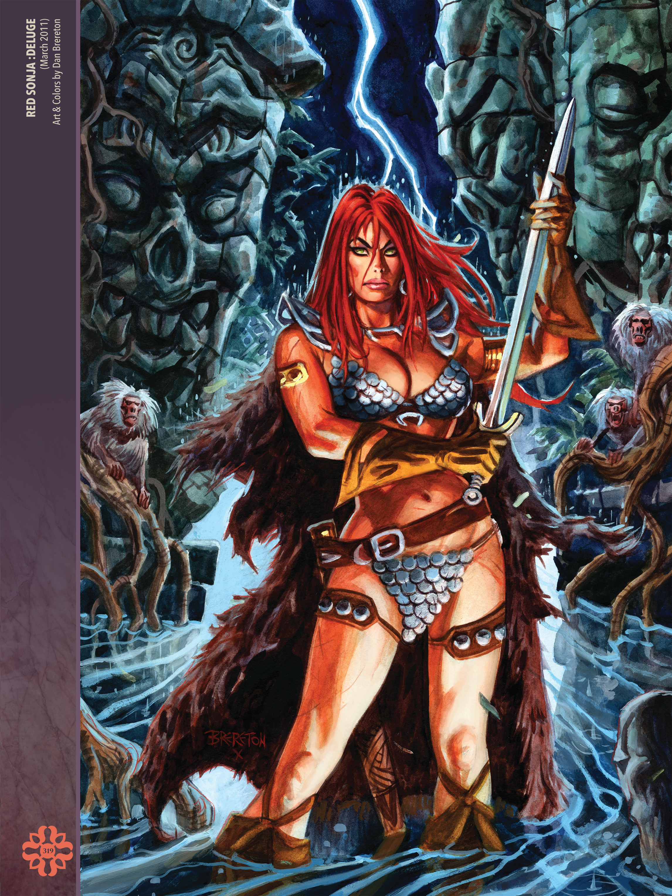 Read online The Art of Red Sonja comic -  Issue # TPB 2 (Part 4) - 20