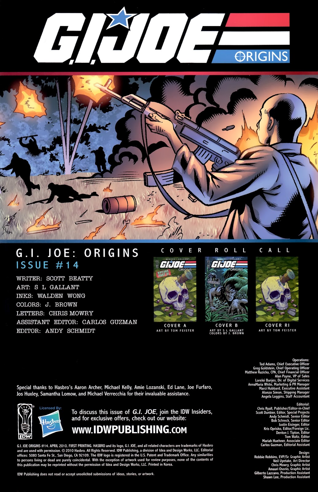 G.I. Joe: Origins issue 14 - Page 3