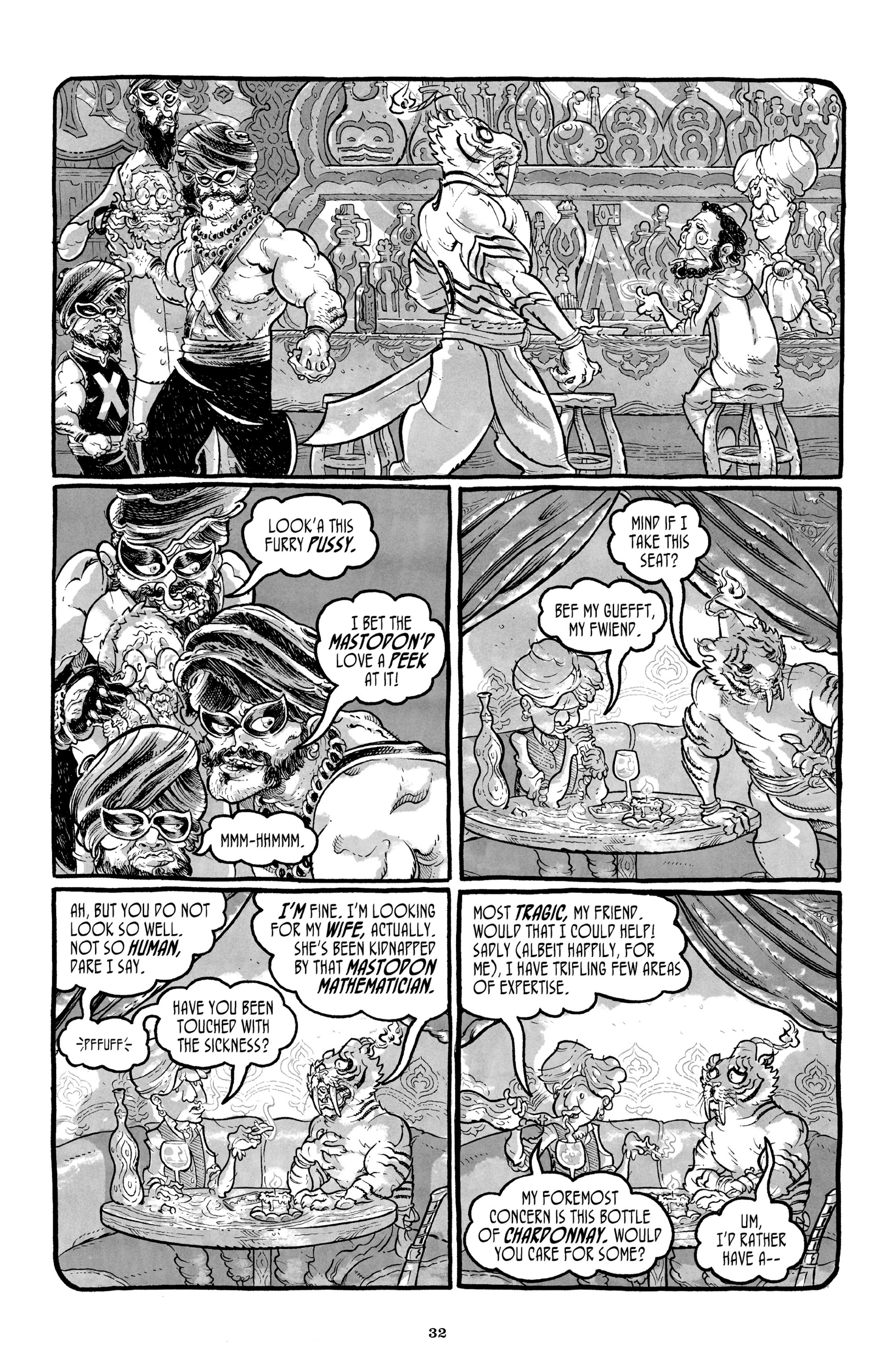 Read online Sabertooth Swordsman comic -  Issue # TPB - 33